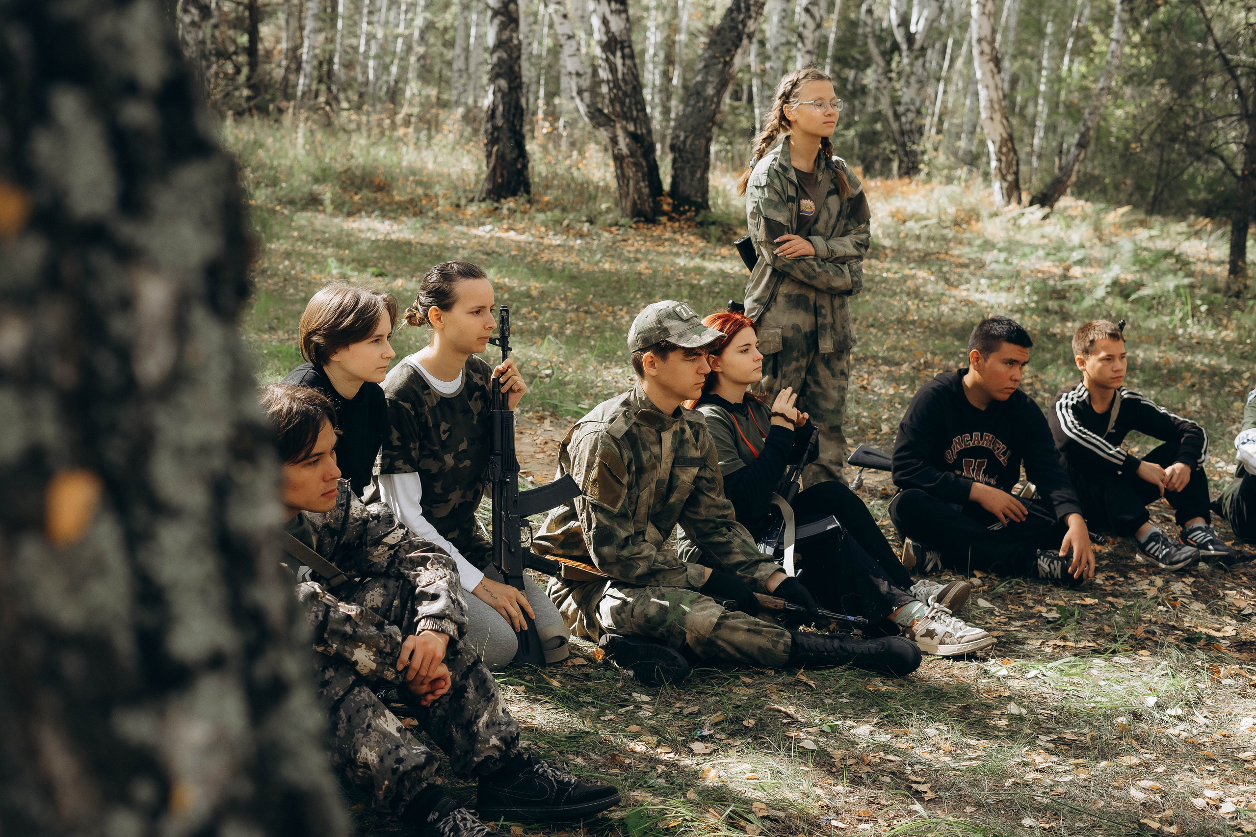 Военно-патриотические сборы. Алиса Никитцова | Фотограф в Казани