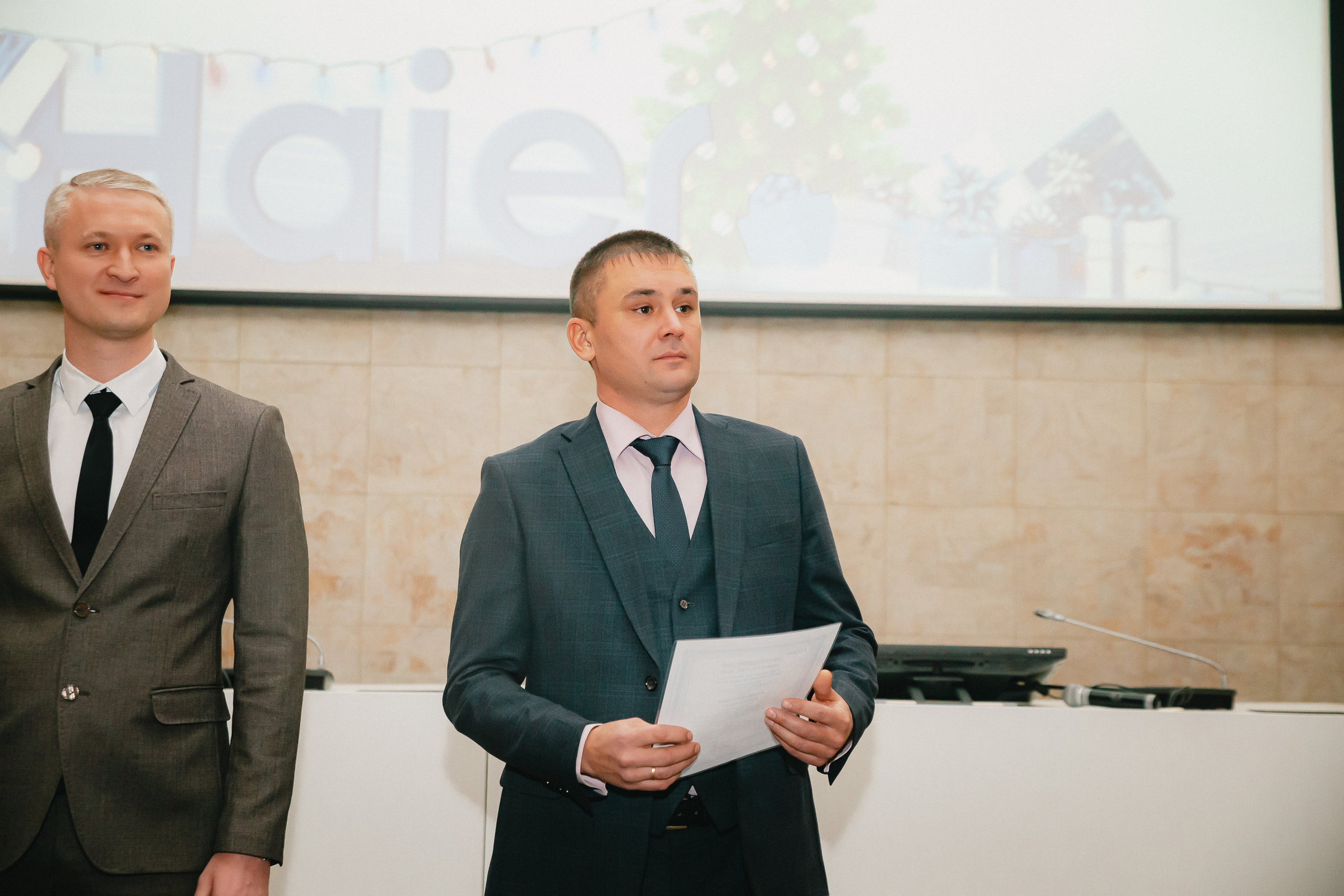 Репортаж |Подведение итогов года компании HAIER. Фотограф Егор Сухов