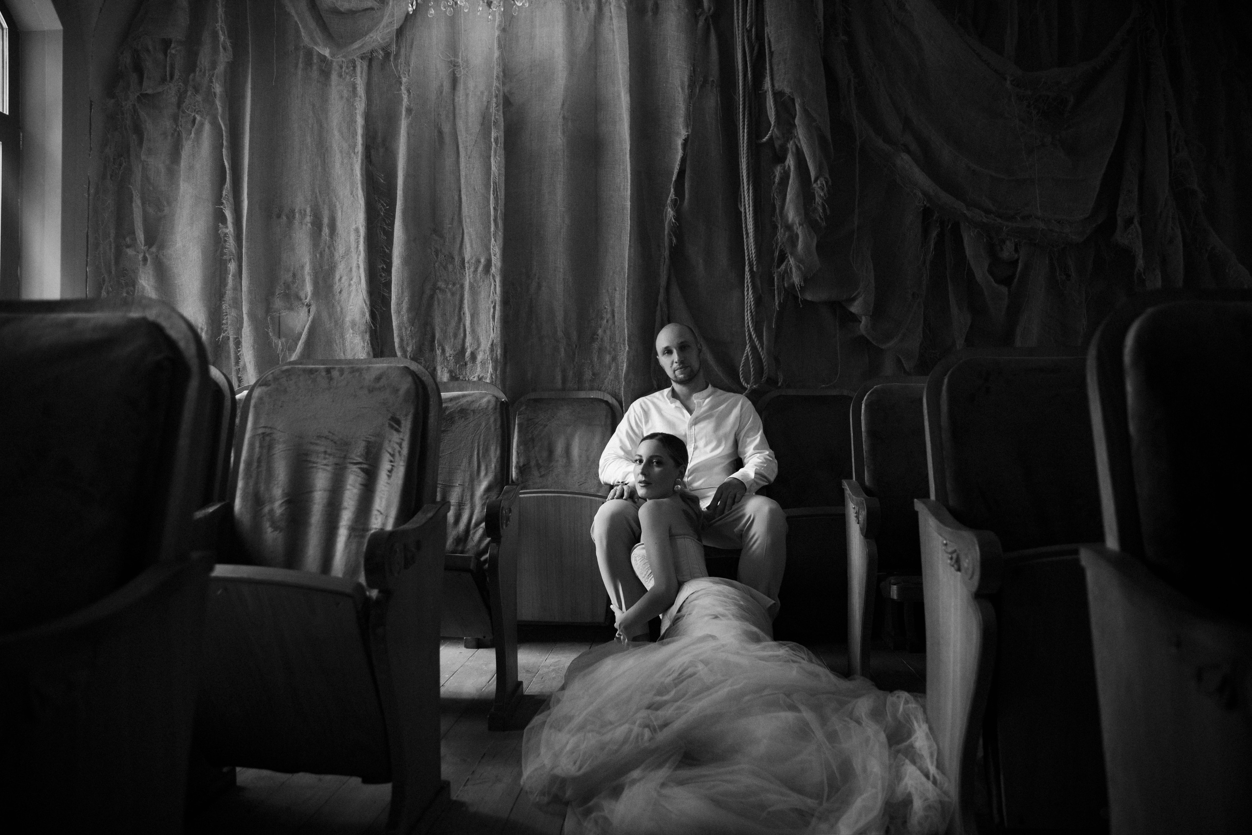 Заброшенный театр. Фотограф в Москве Ольга Сатони