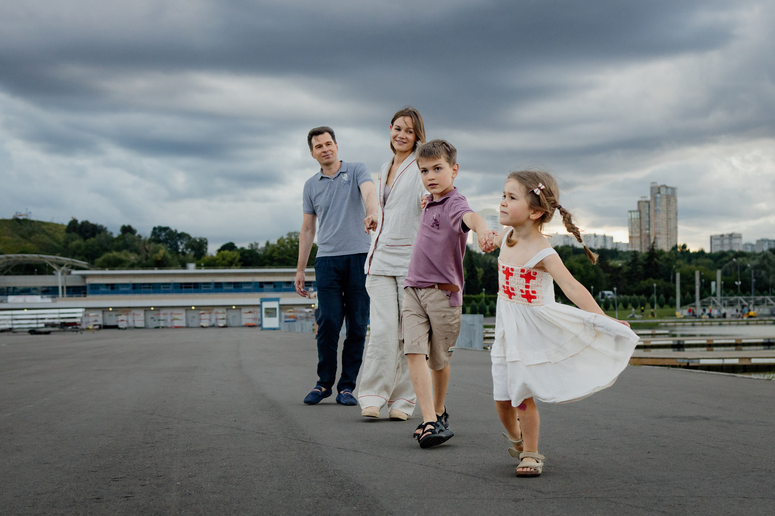У воды. Семейный фотограф в Москве Ольга Комарова