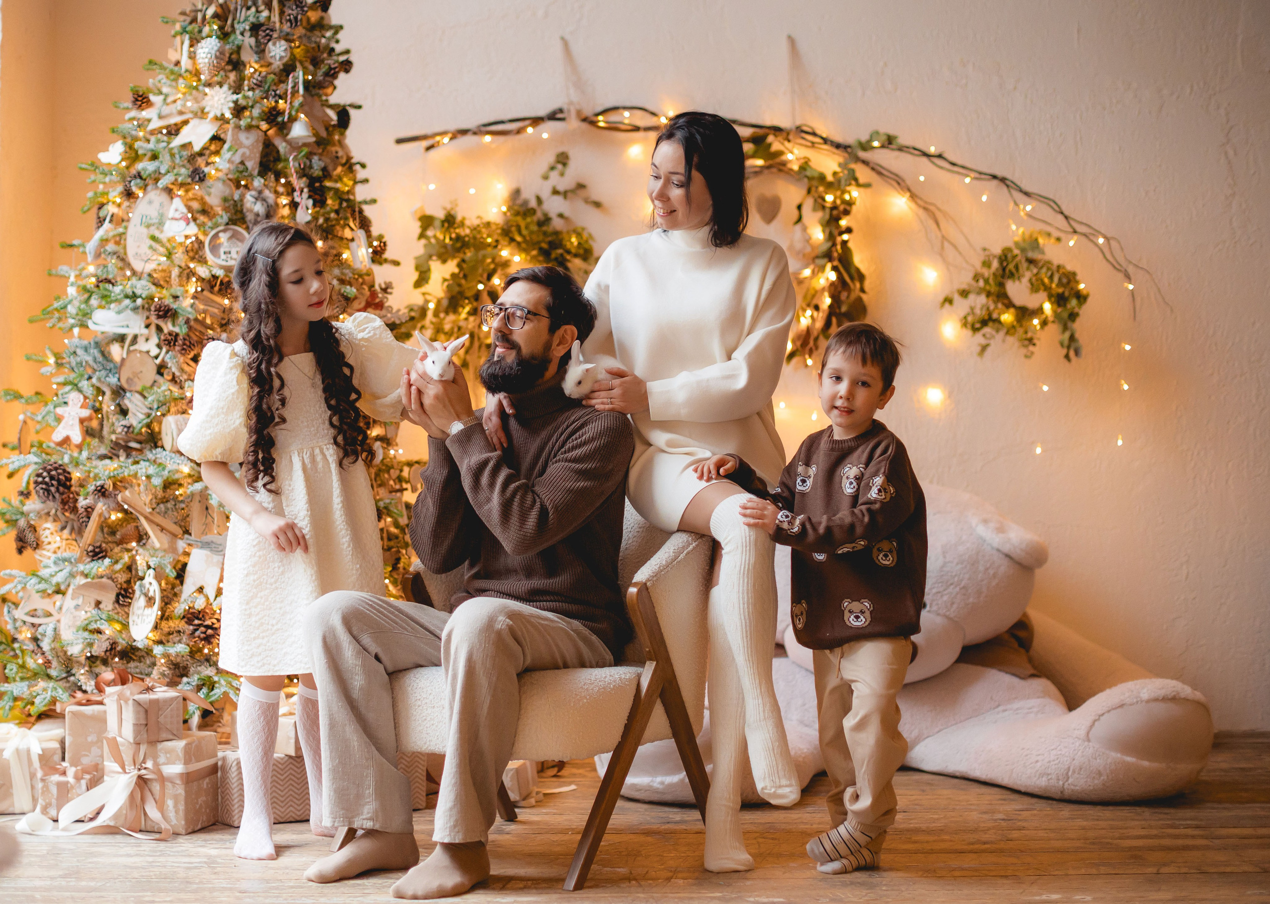 Новый год. Семейный фотограф в Москве Татьяна Болтиева