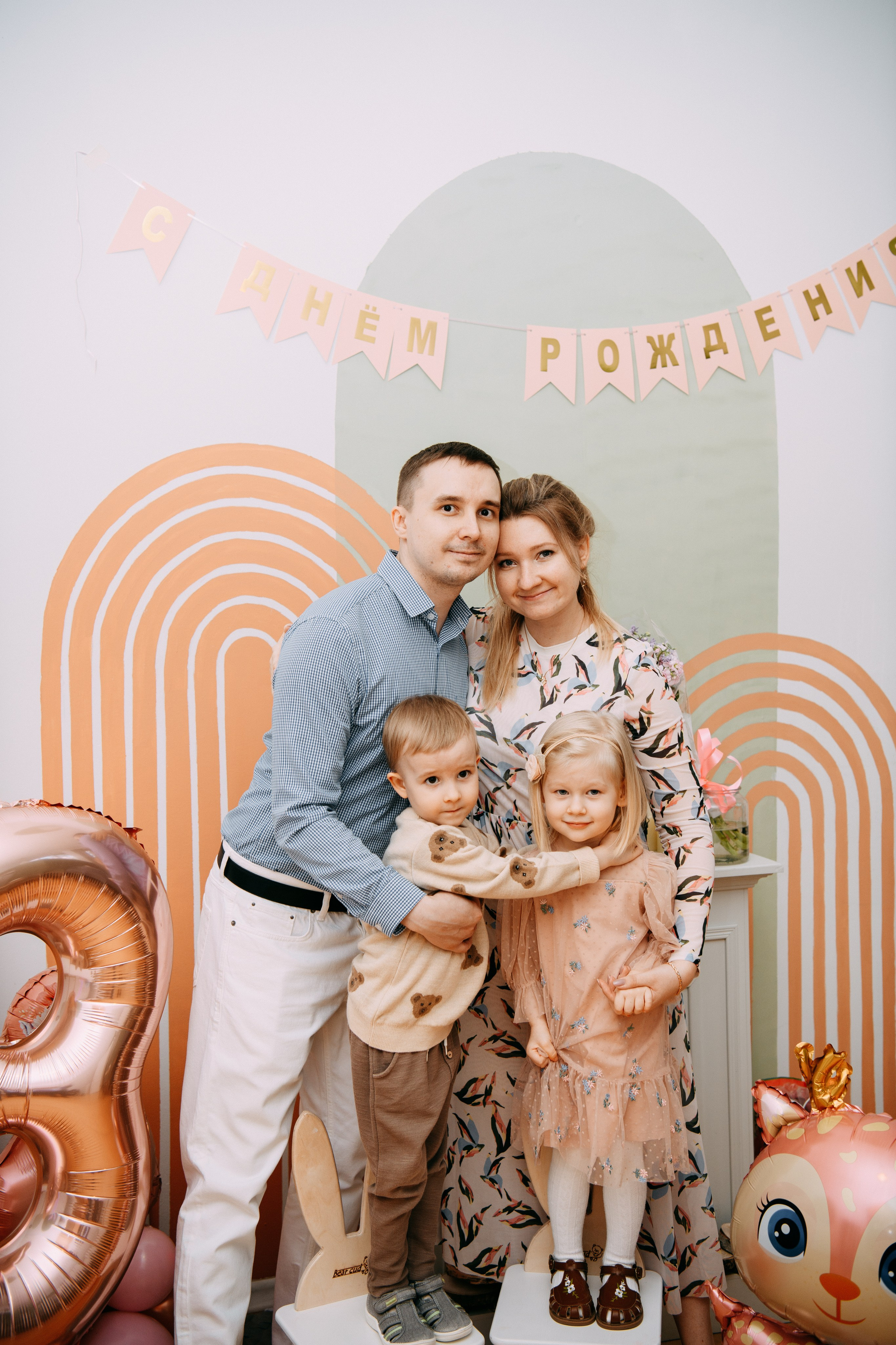 День рождения Анны Павловны. Фотограф на выписку из роддома в Москве и МО