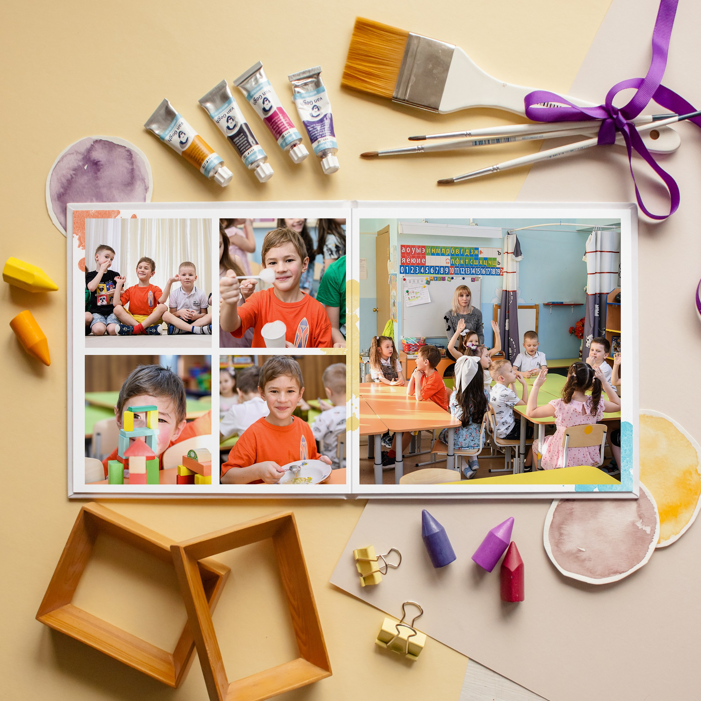 Выпускные альбомы для детского сада. Фотостудия «Стрекоза»