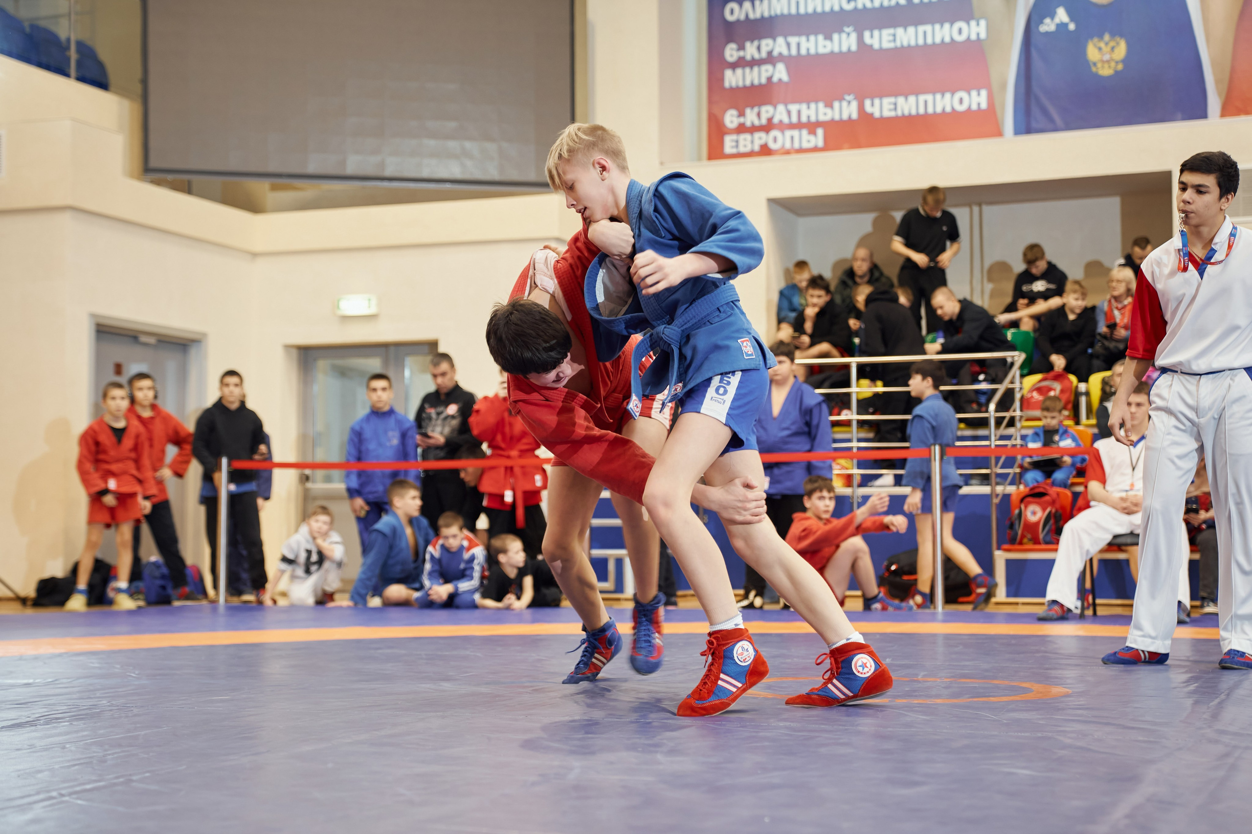 Чемпионат по самбо в Мытищах среди юношей — 2025 год