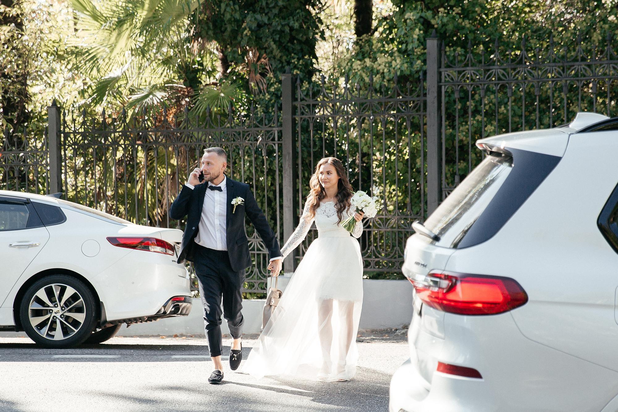 Фотосессия свадьбы в Сочи на яхте. Свадебный, репортажный фотограф Дмитрий Макарченко