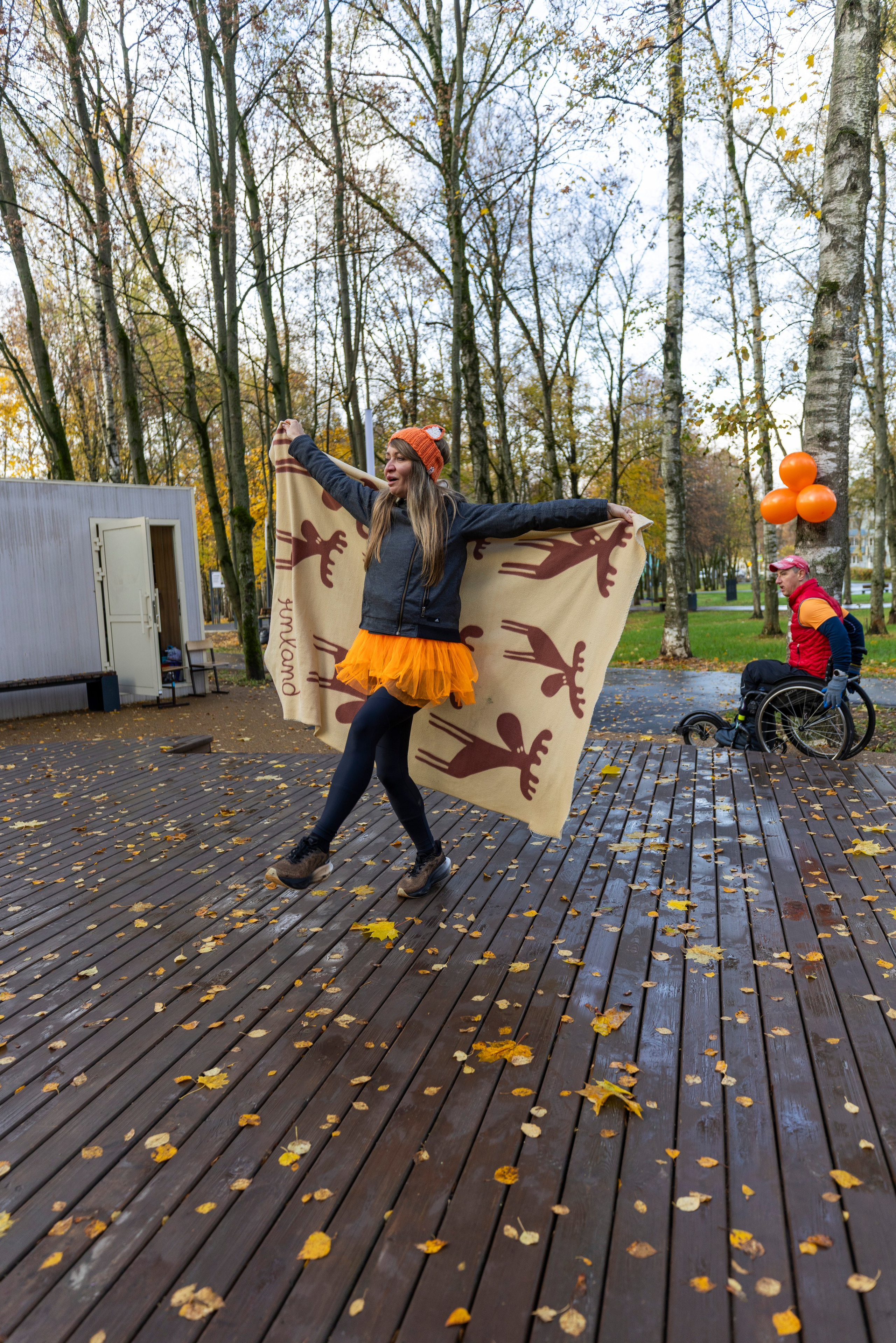 5 вёрст в городском парке Лобня 18.10.25. Фотограф Сергей Ловкий