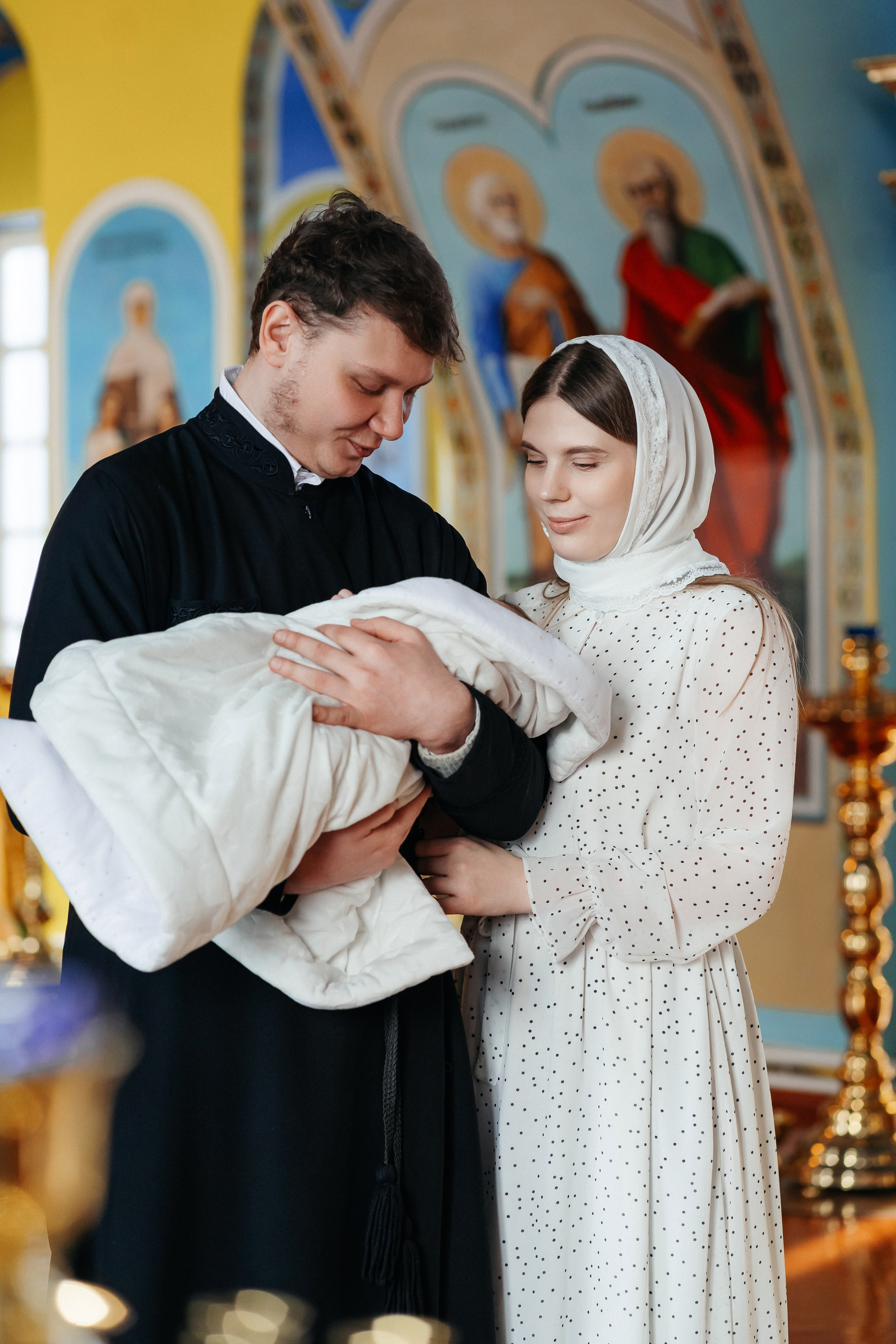 Фотосъемка крещения. Фотограф Ким Наталья в Красноярске