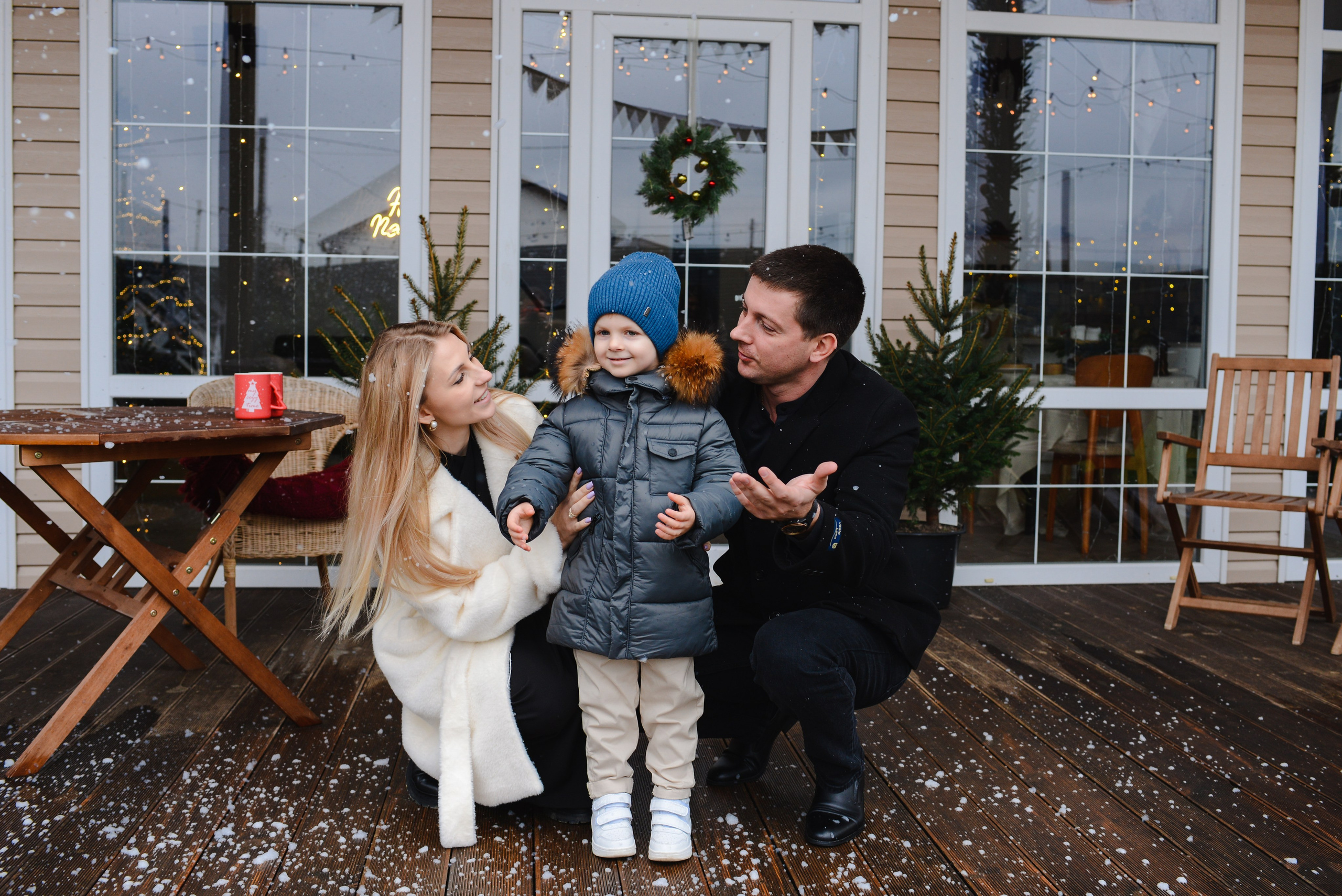 Новогодняя семейная. Фотограф Ярута Оксана / Ростов-на-Дону