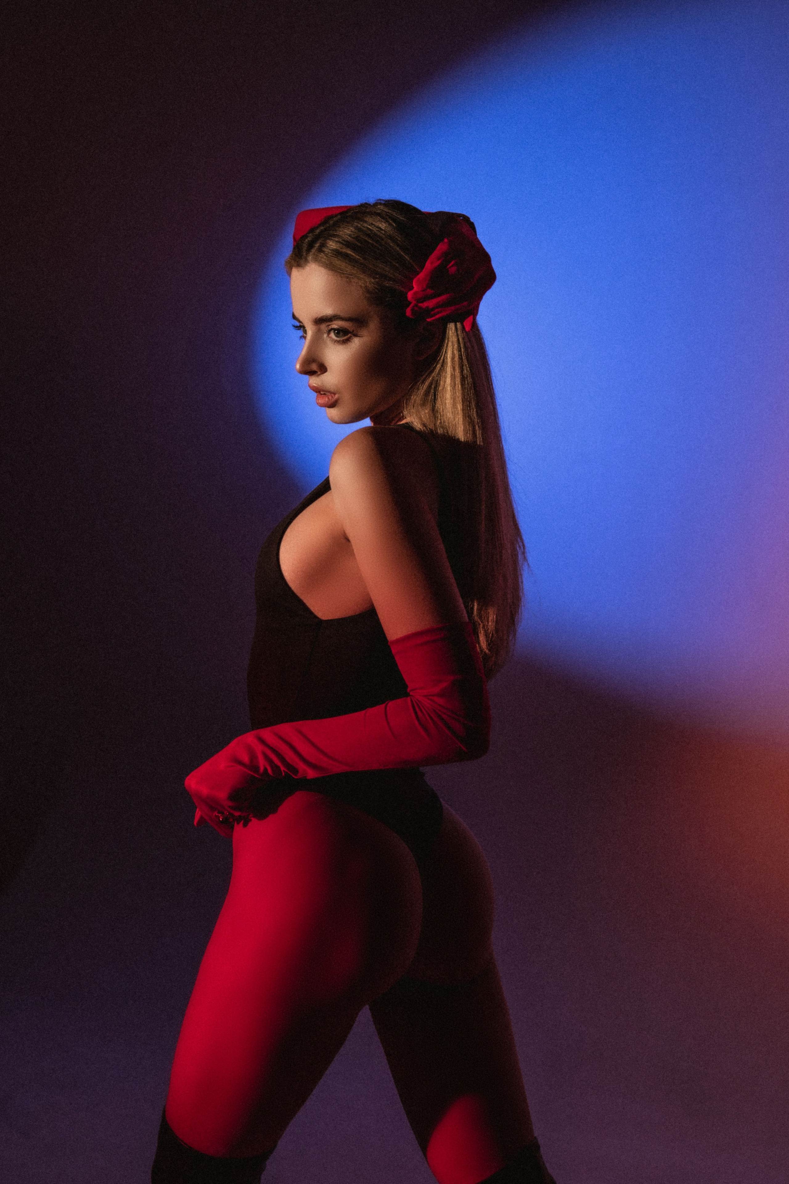 Фотосъемка для Анастасии с разными источниками света. Свадебный и портретный фотограф Клипа Максим