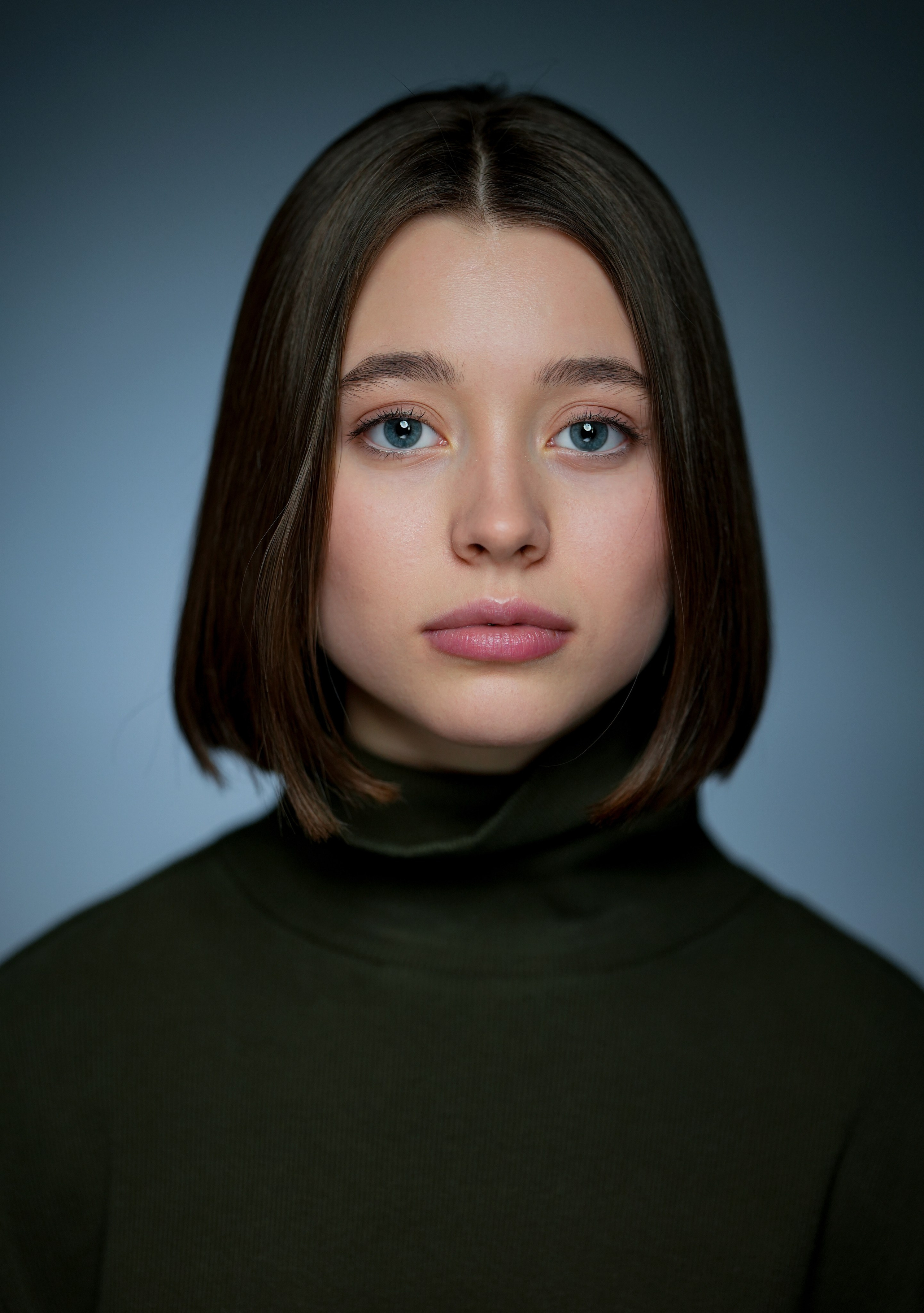 Актриса Настя Дробышева. Портретная съемка в Москве, студийный фотограф Игорь Фомин