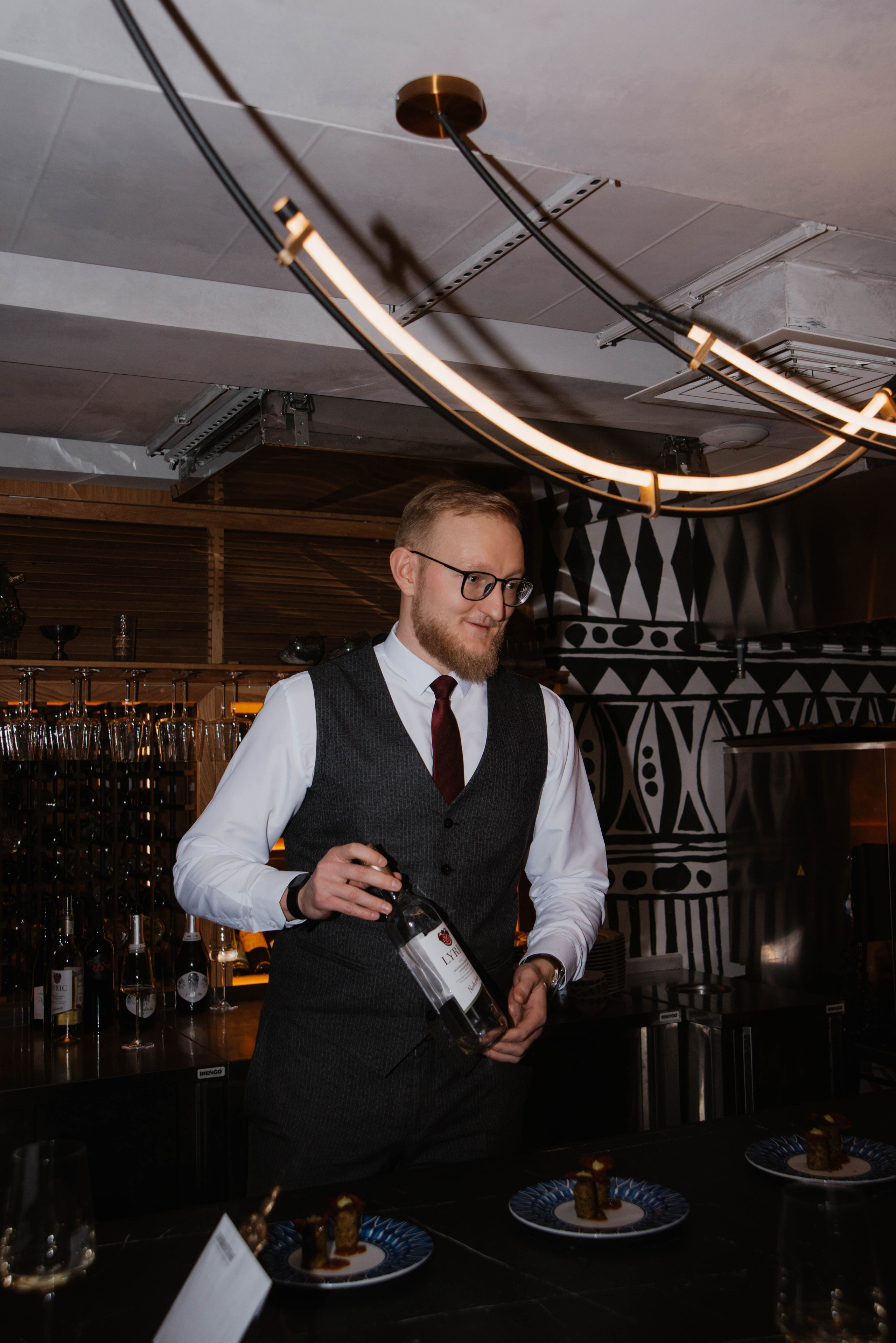 Шеф-тейбл в ресторане Ливингстон. Ксения Glossa. Портретный и репортажный фотограф в Самаре