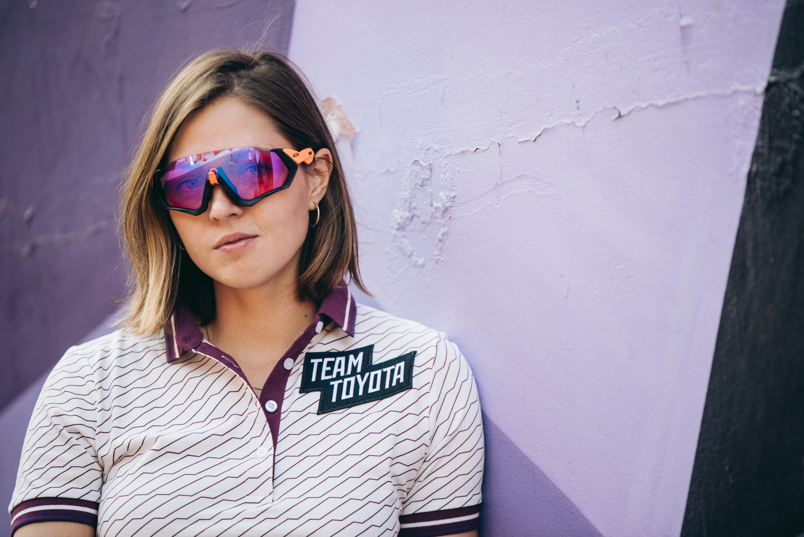 Атлеты Toyota Team Russia. DeLorein