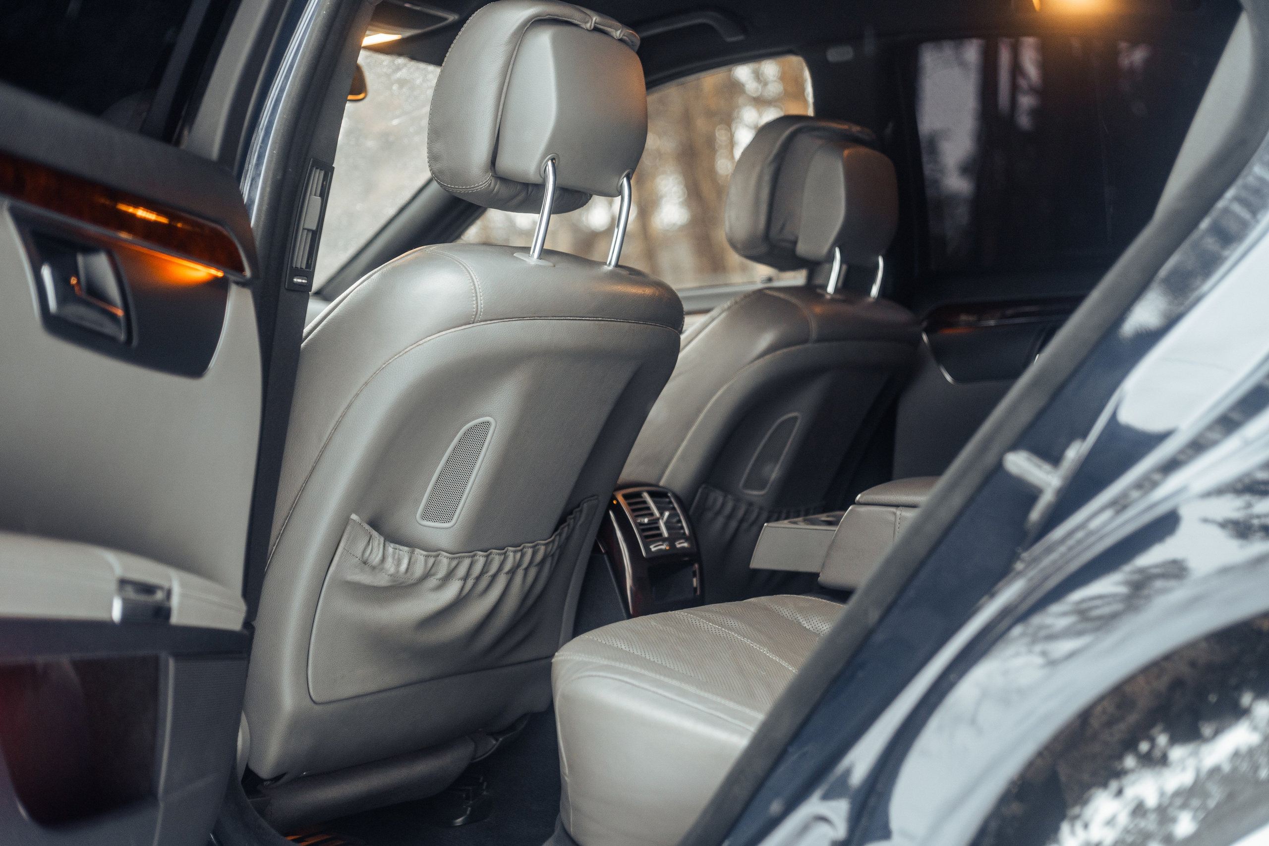 Автомобильная фото-сессия Mercedes-Benz S-class W221 в Калуге