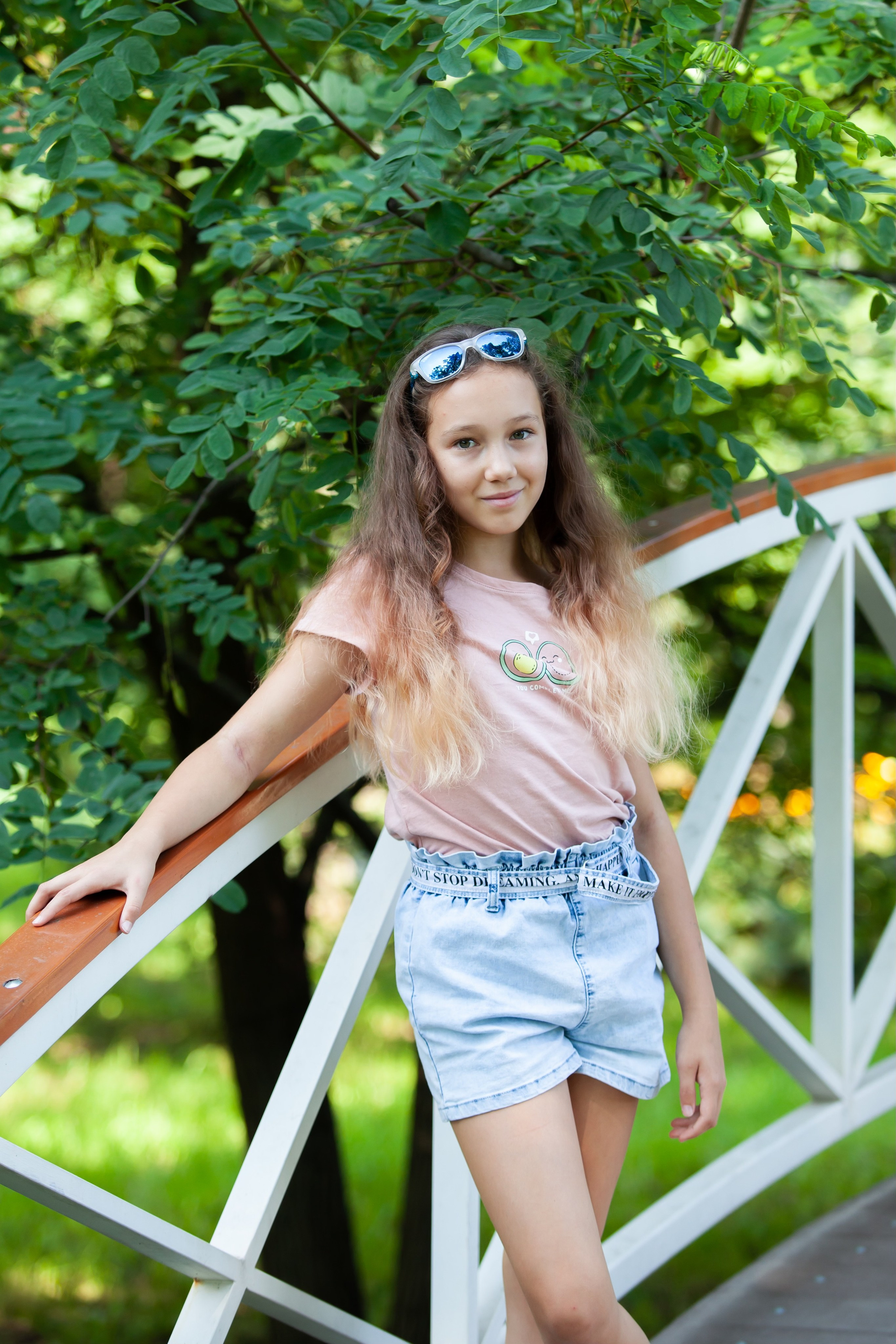 Семейная фотосессия в парке. Фотографы в Москве Светлана Устинова и Сергей Грачев