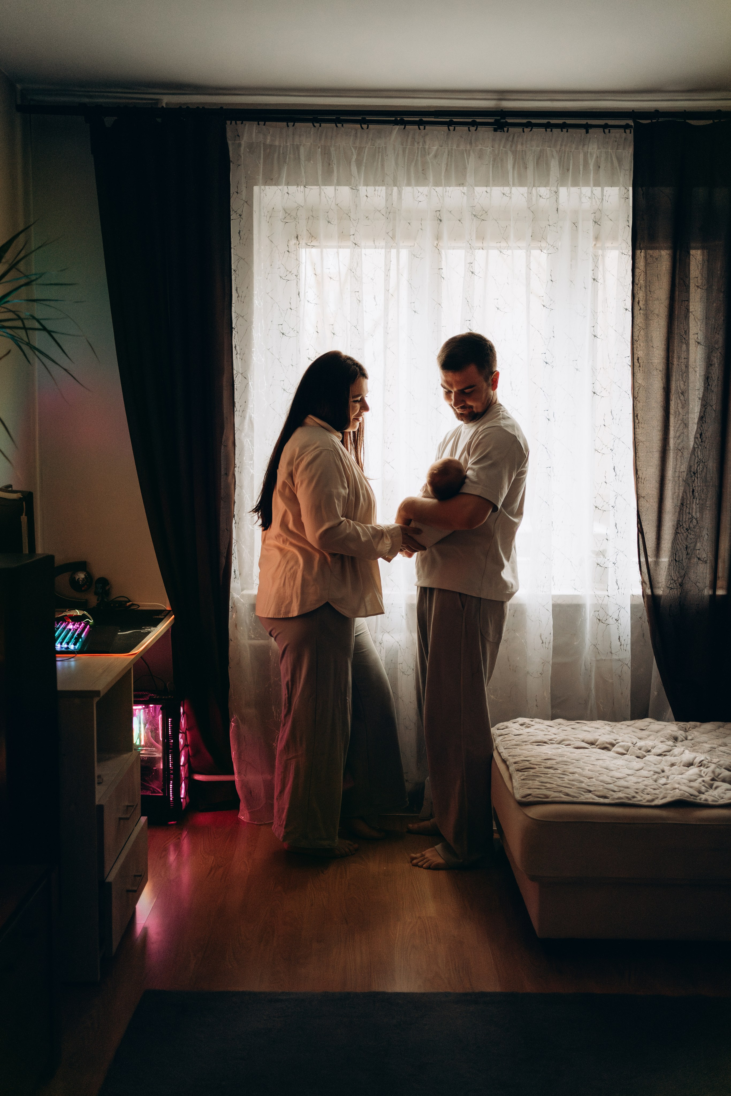 Настя, Максим и Амелия. Фотограф в Минске — Мария Миллс