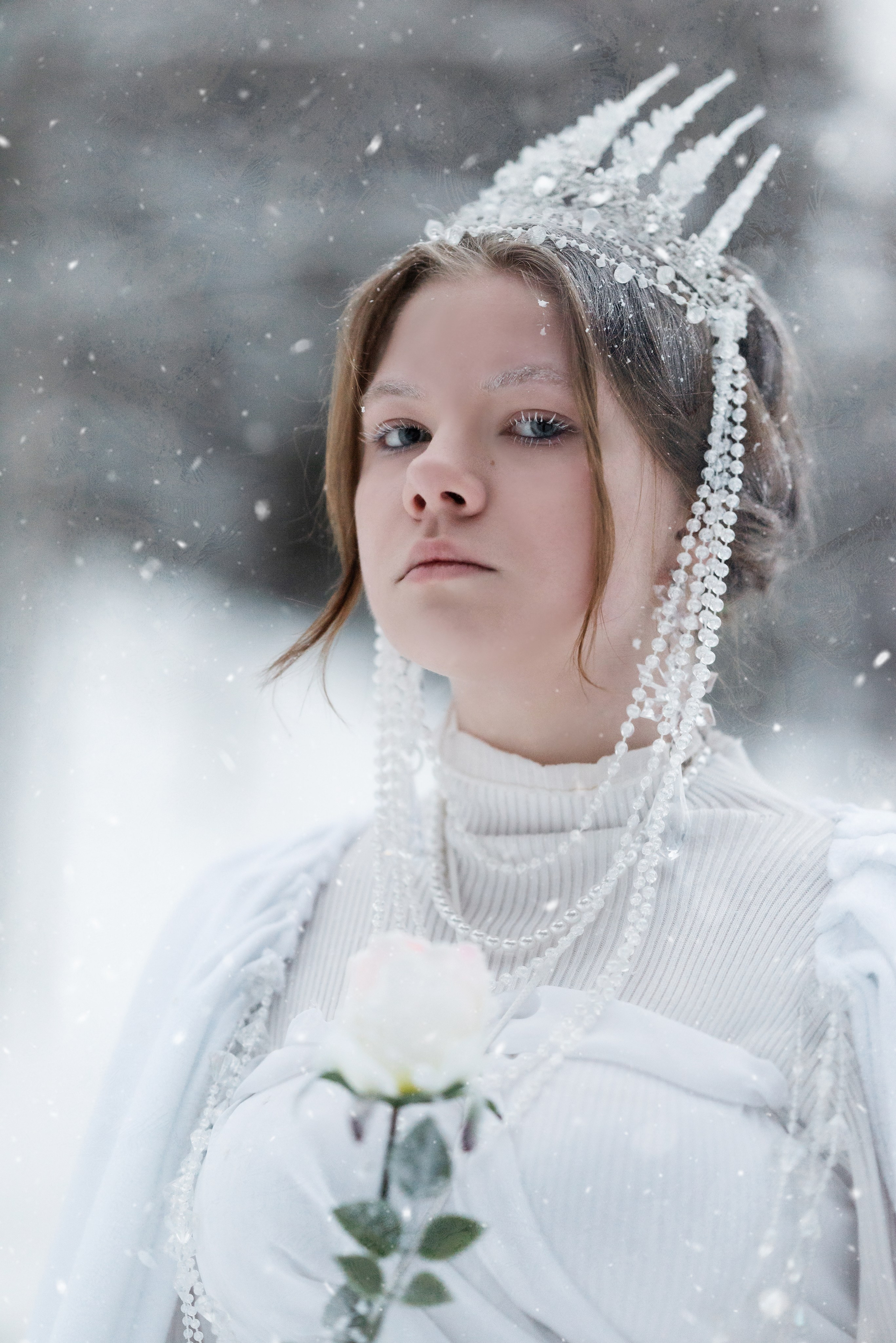 Снежная Королева. Фотограф Екатерина Шишкина. Питкяранта. Карелия
