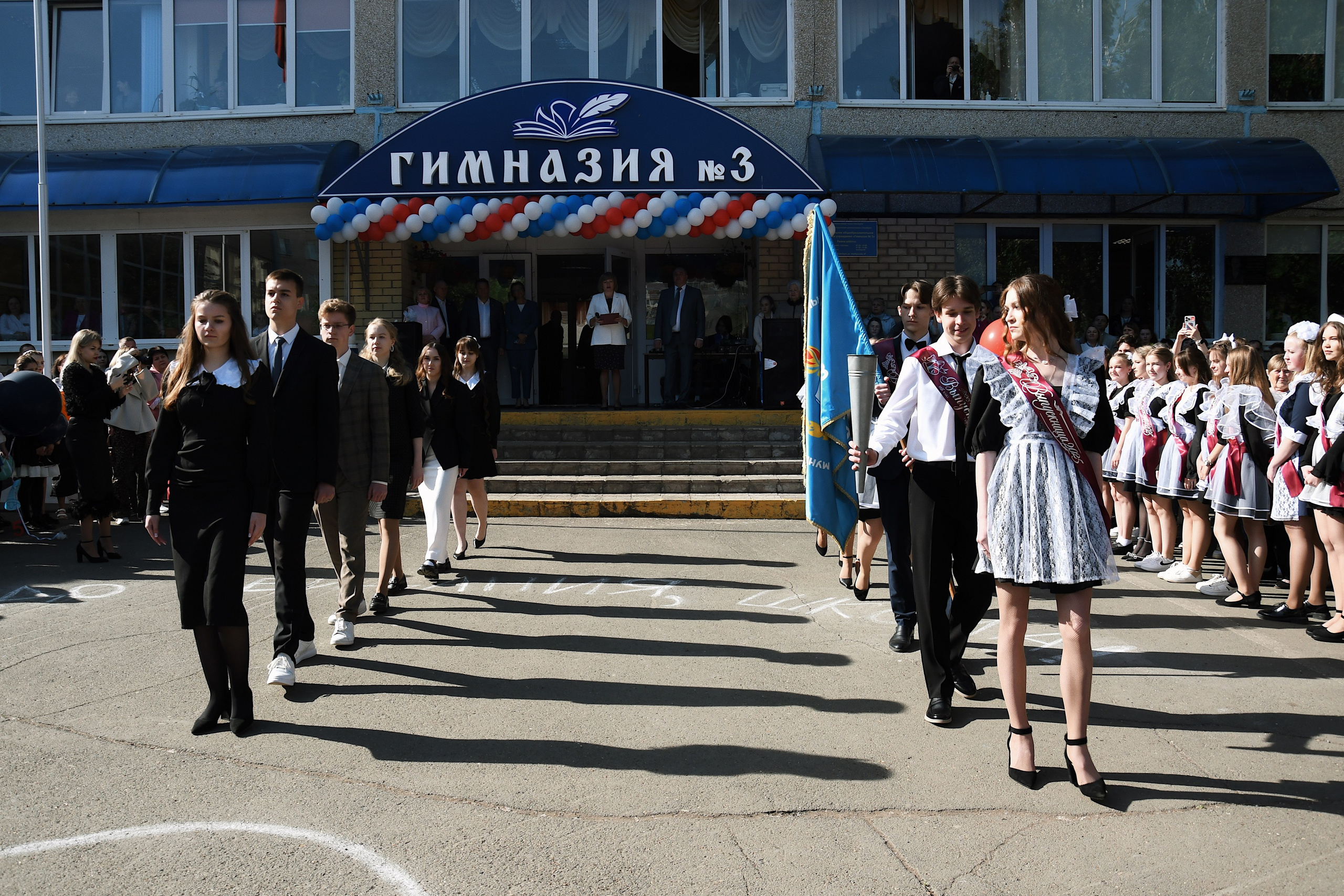 Линейка Гимназия Nº3. Фотограф Оренбург I Кристина Подольская