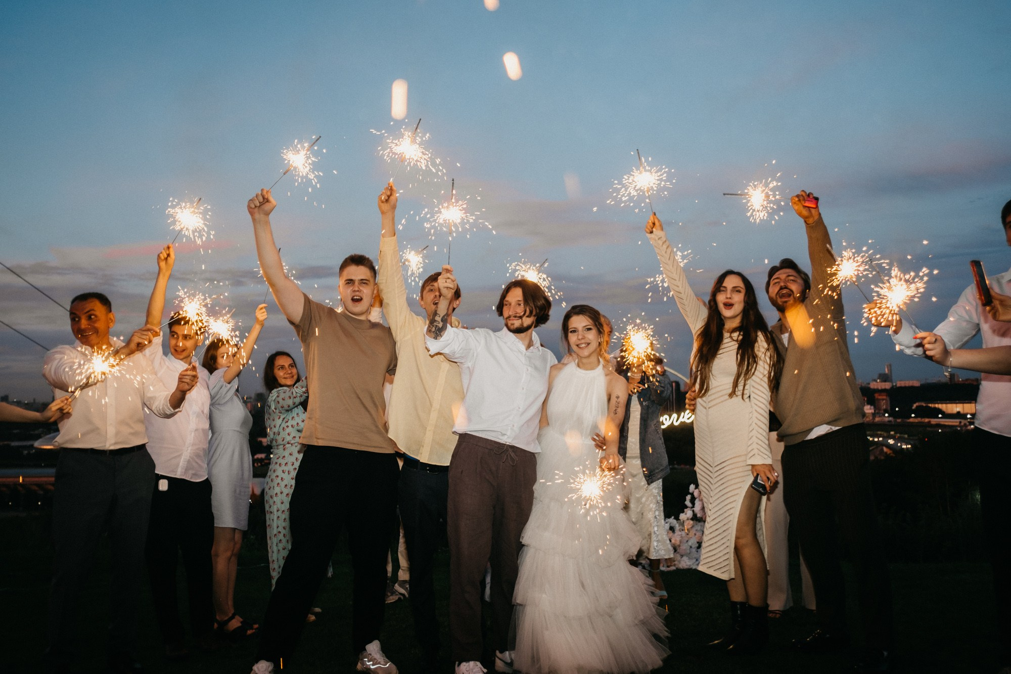 На высоте. Свадебный фотограф Александра Тюлякова