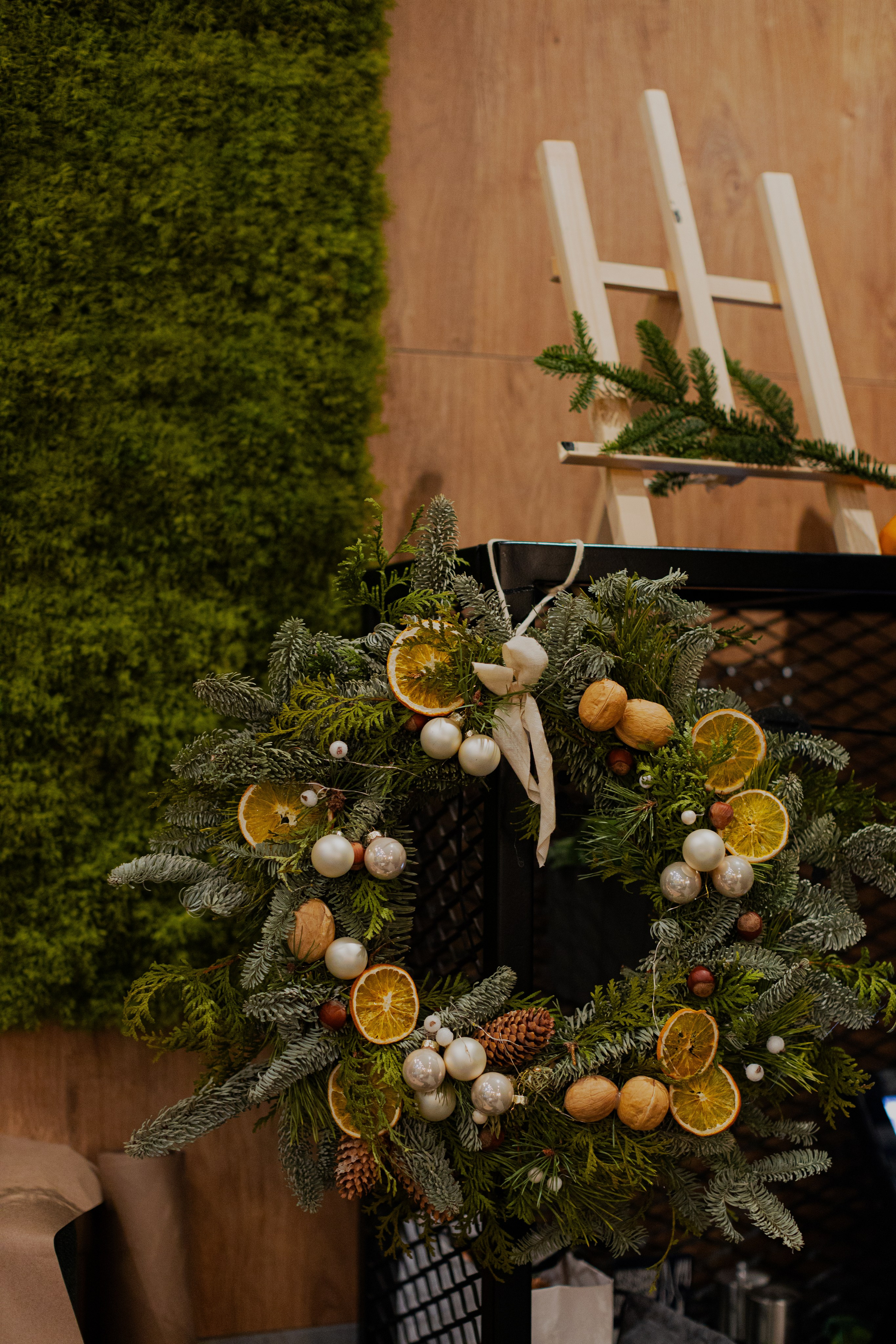 Мк Новогодний Венок. Анастасия Ракчеева Художник