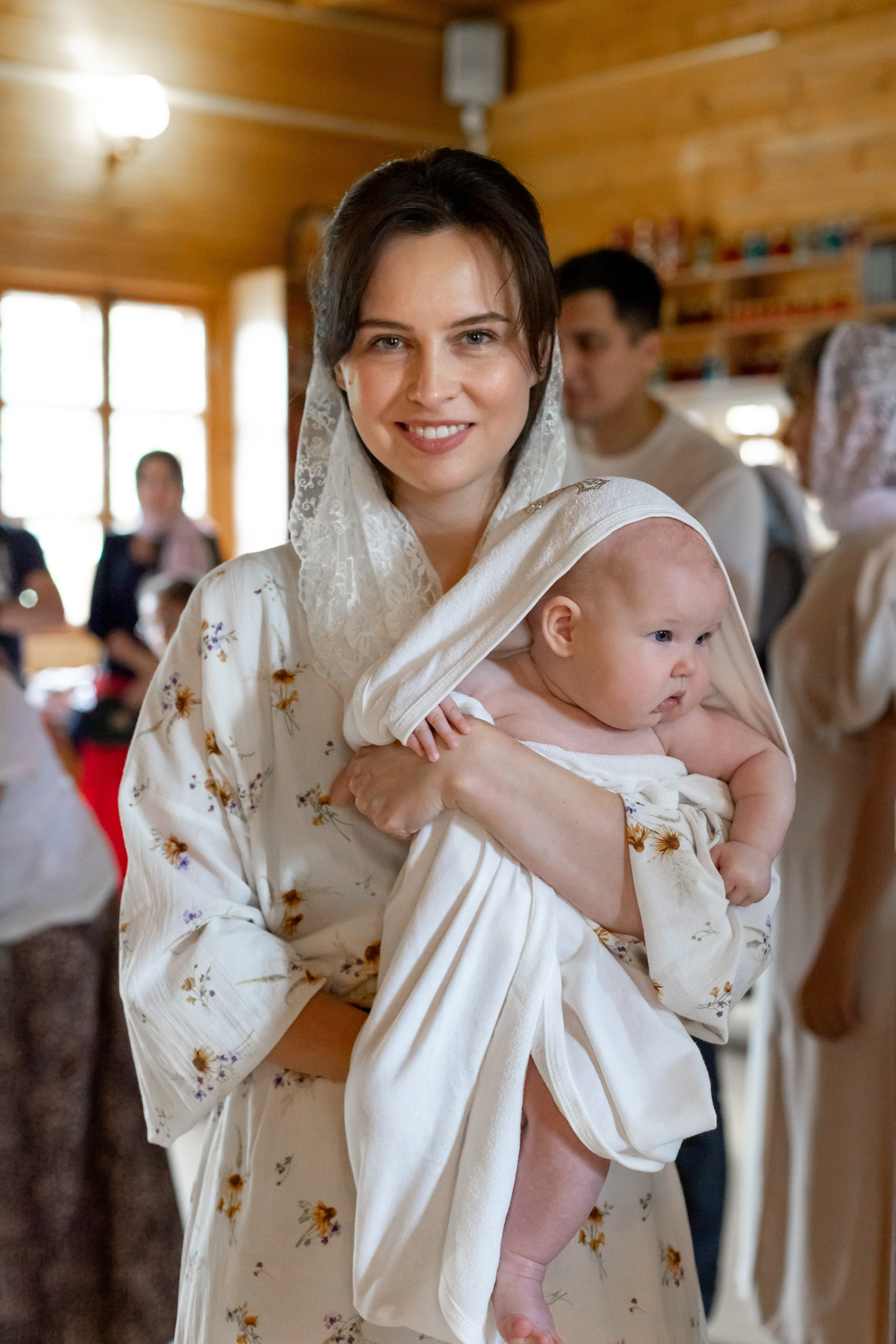 Таинство крещения Храм Святого страстотерпца Императора Николая Второго (г. Щелково). Фотограф Щелково/ Москва Татьяна Жучкова