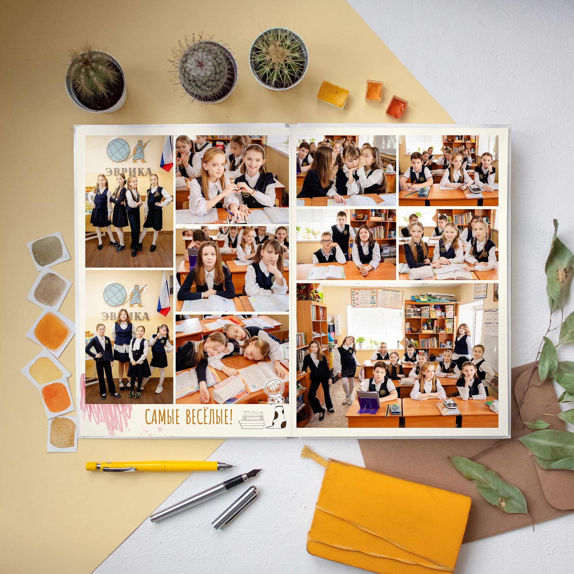 Дизайн альбомов Школа. Детский и Школьный фотограф во Владивостоке. Выпускные альбомы