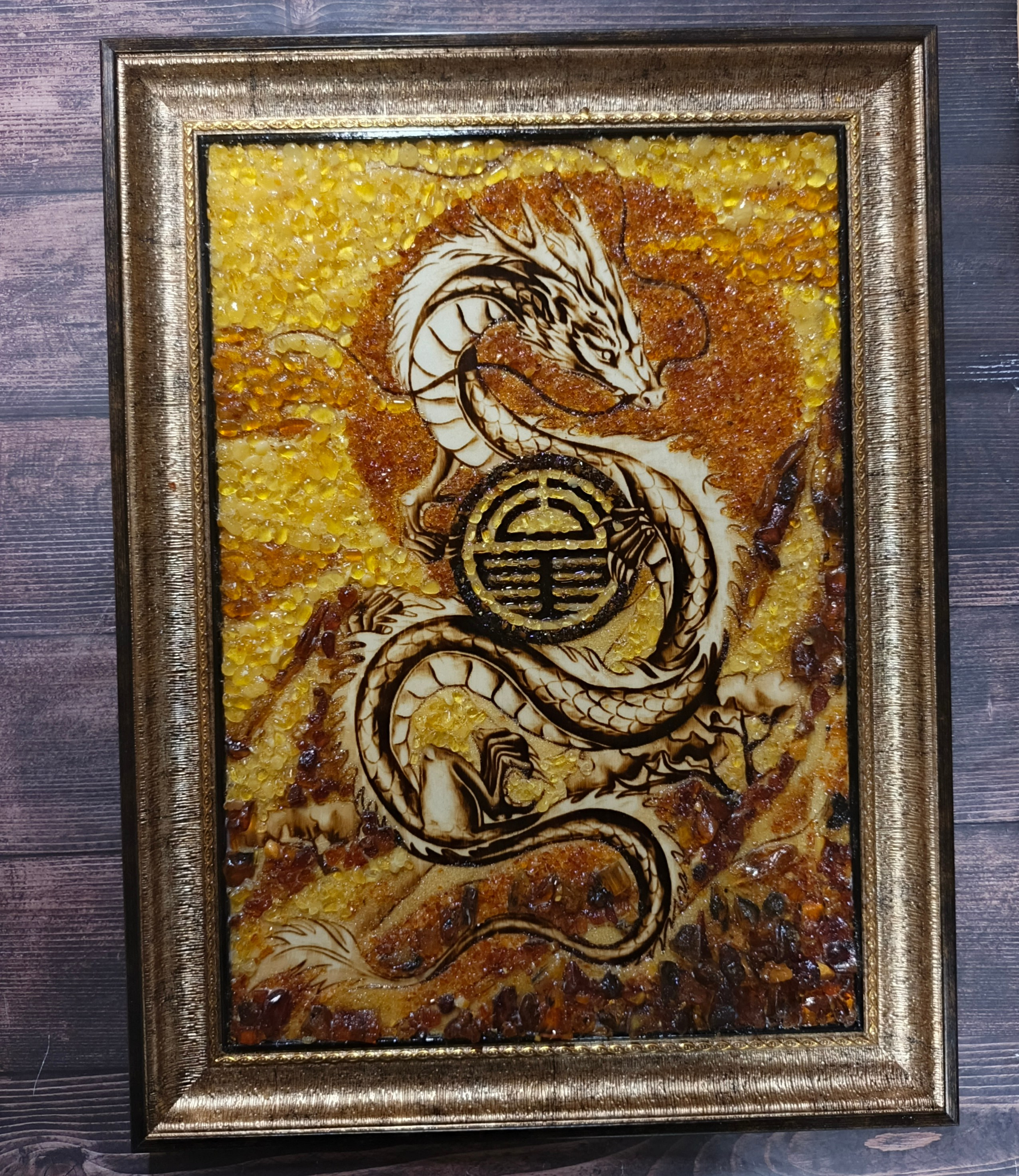 КАРТИНЫ С ЯНТАРЁМ. Выжигания картин и портретов по фото