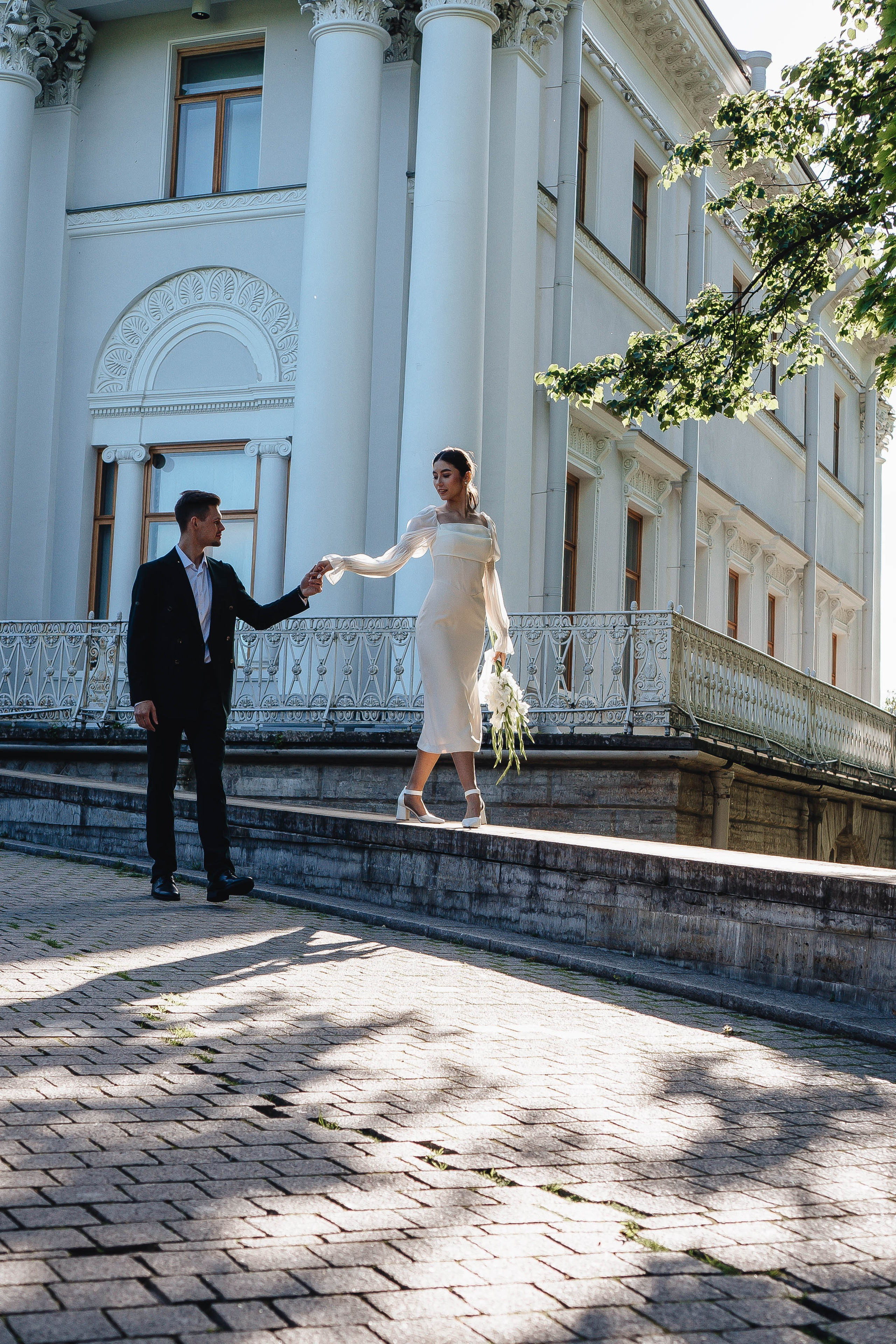 СВАДЕБНАЯ СЬЕМКА НА РАССВЕТЕ НА ЕЛАГИНОМ ОСТОРОВЕ. Профессиональный фотограф, Санкт-Петербург — Виктория Богомолова