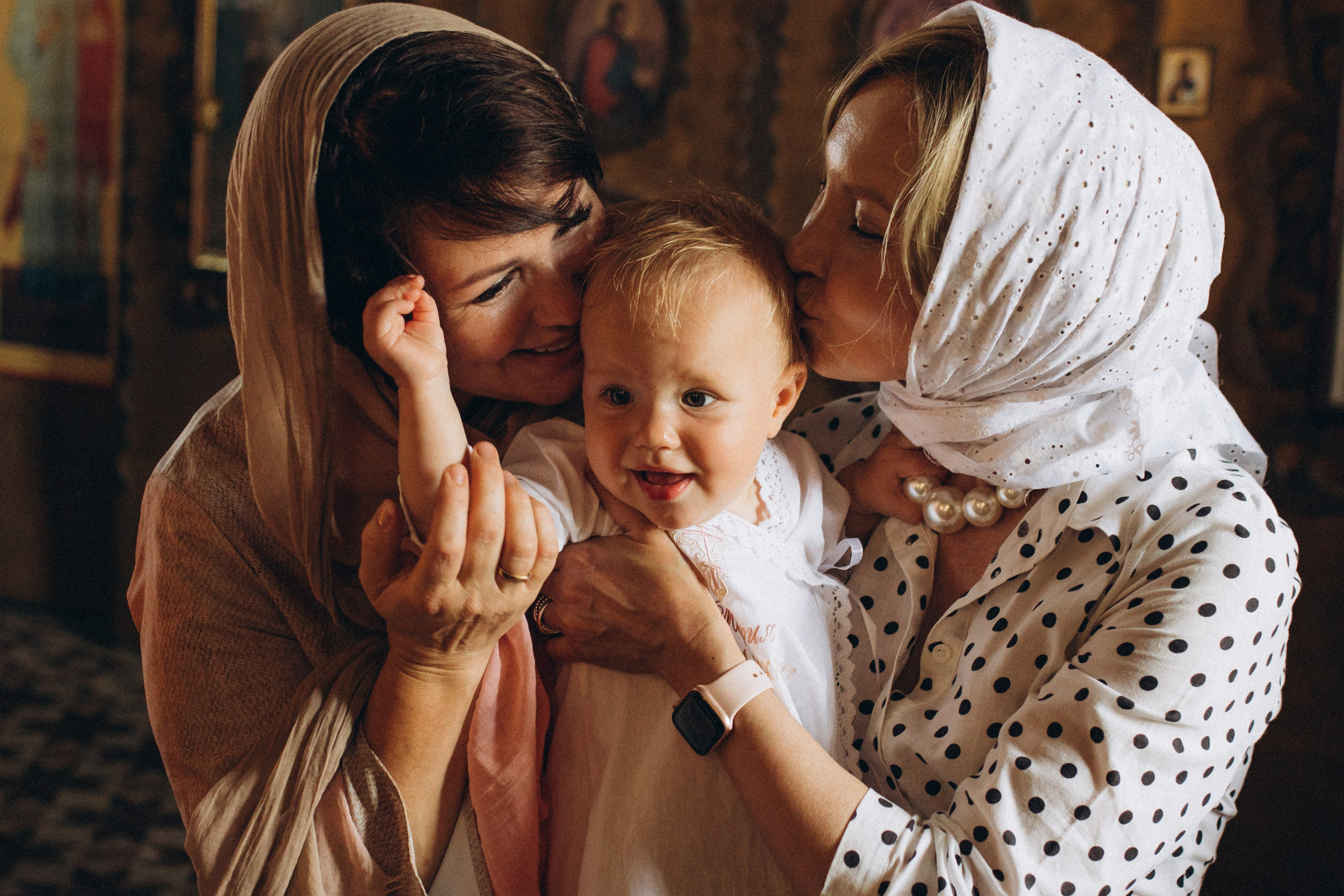 Крещение Марии. Семейный фотограф в Обнинске