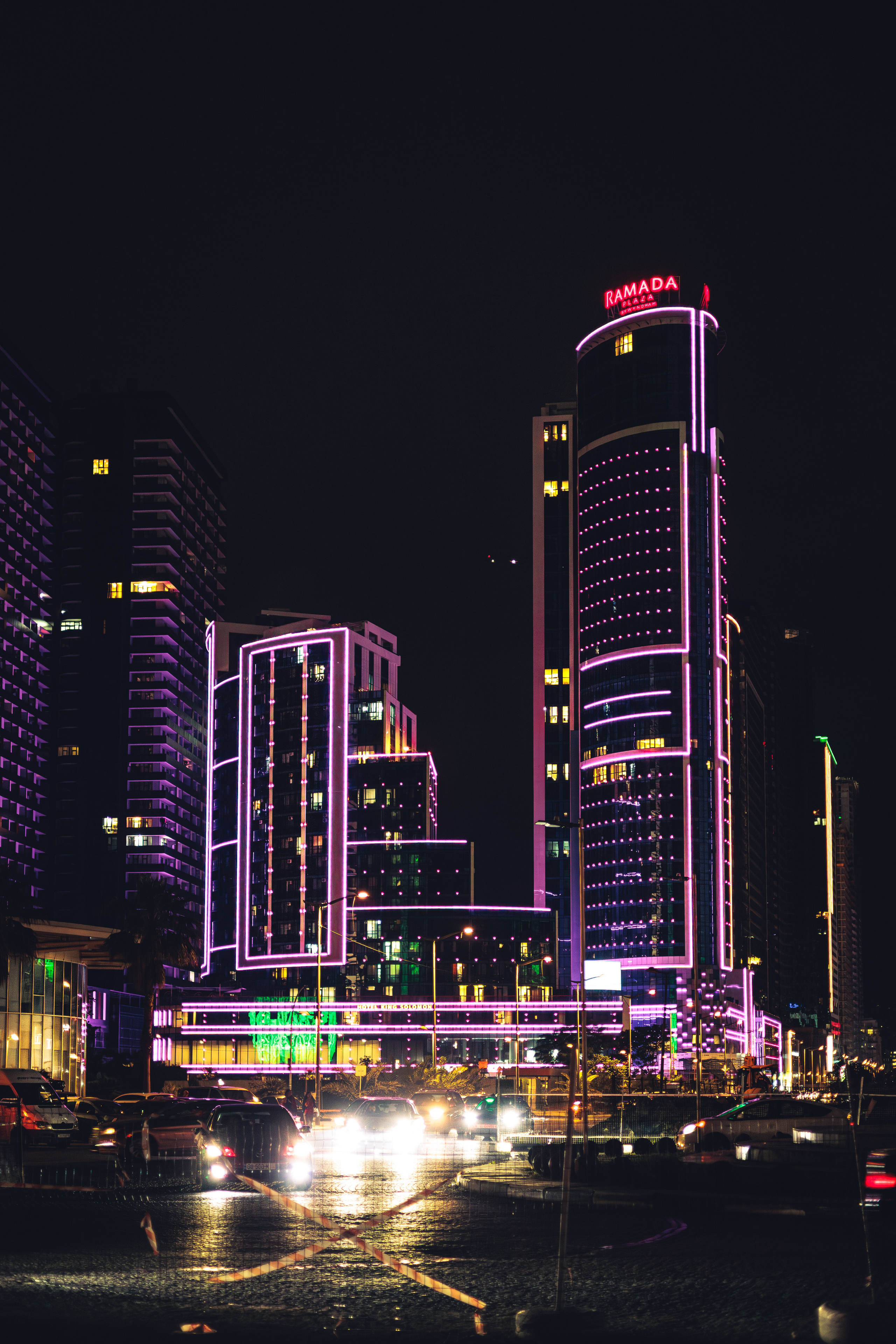 Ночной город. Сайт о фотографии, Москва