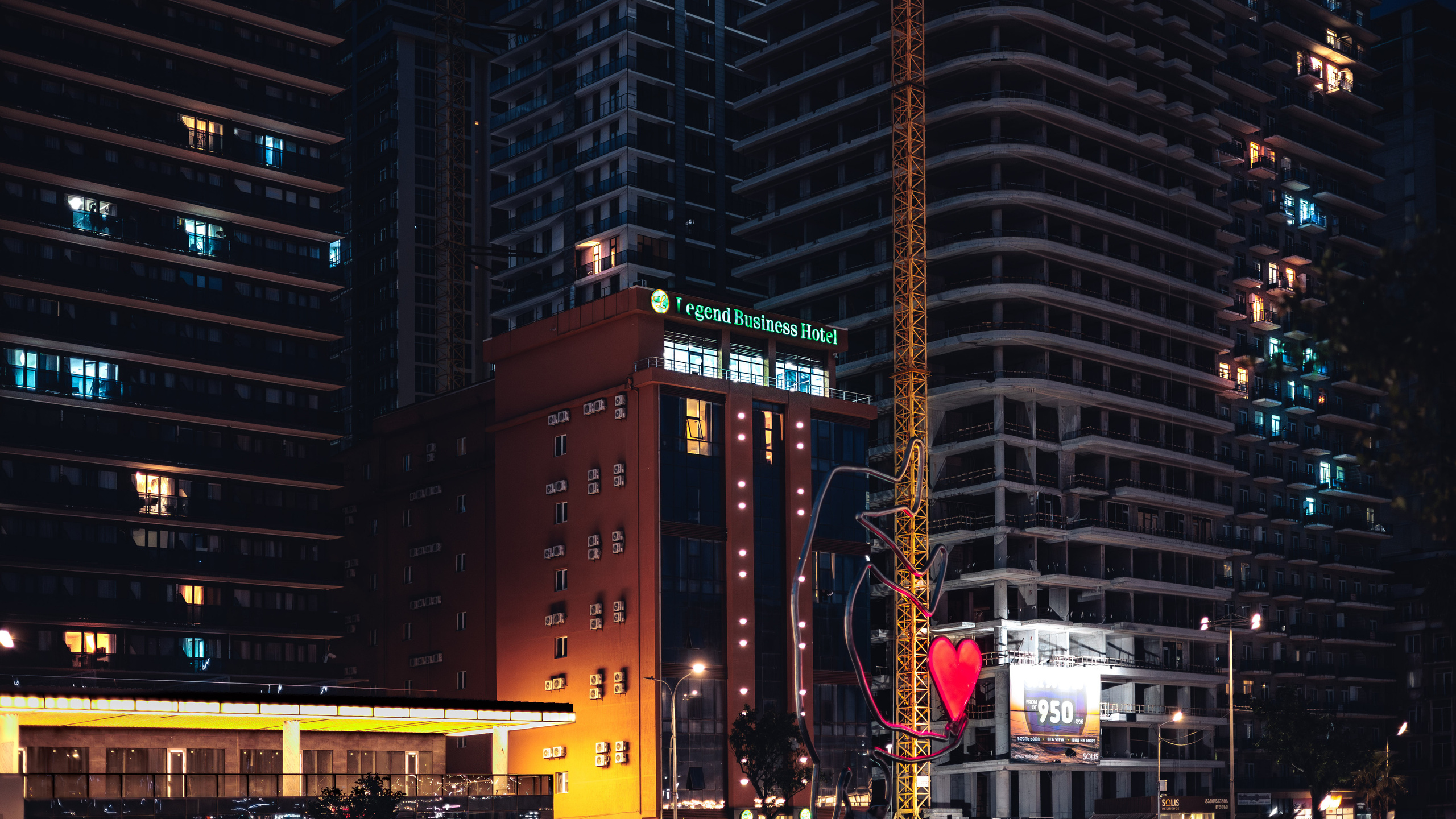 Ночной город. Сайт о фотографии, Москва