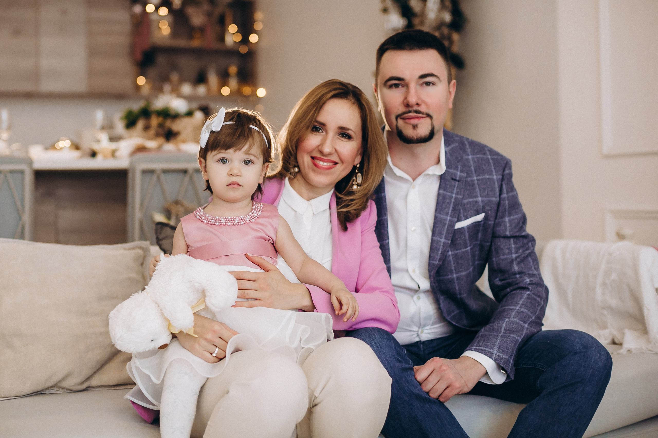 Новогодняя фотосессия в студии. Семейный, детский и школьный фотограф в Москве Рудницкая Анна