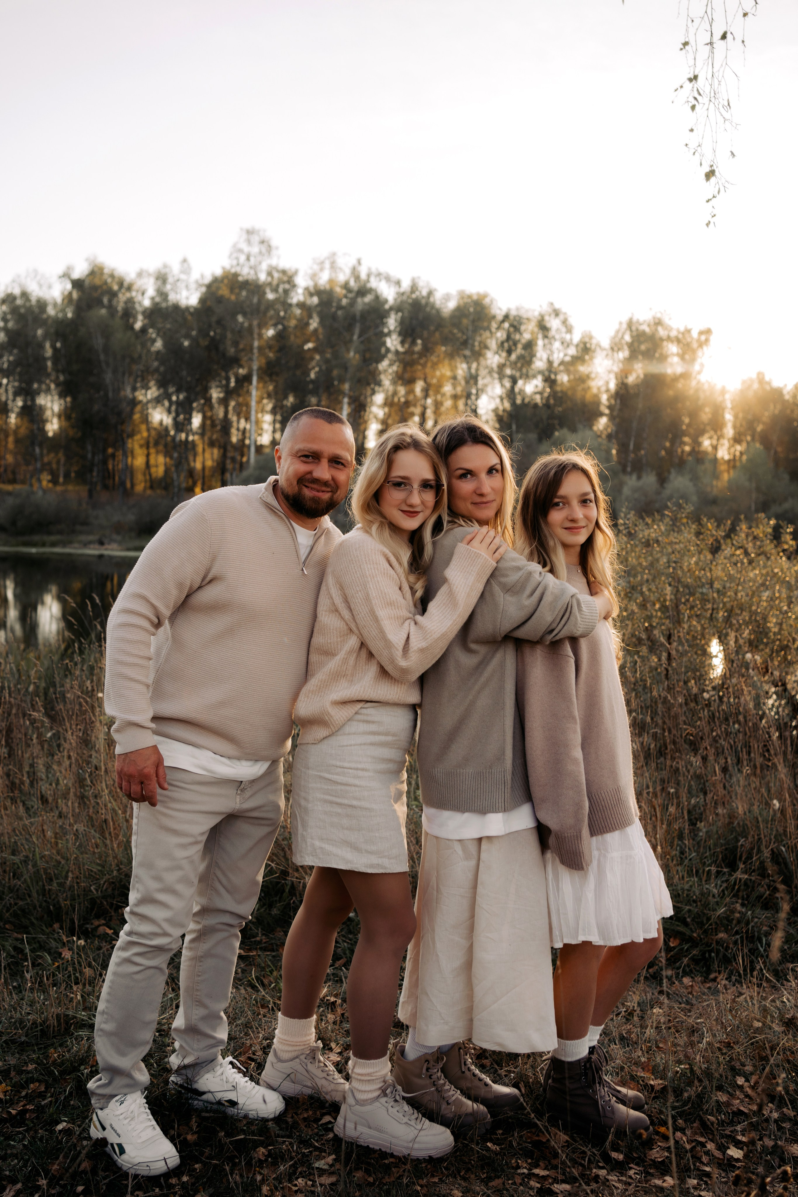 Семейная фотосессия на качелях. Семейный фотограф в Москве и в Домодедово Екатерина Патракова