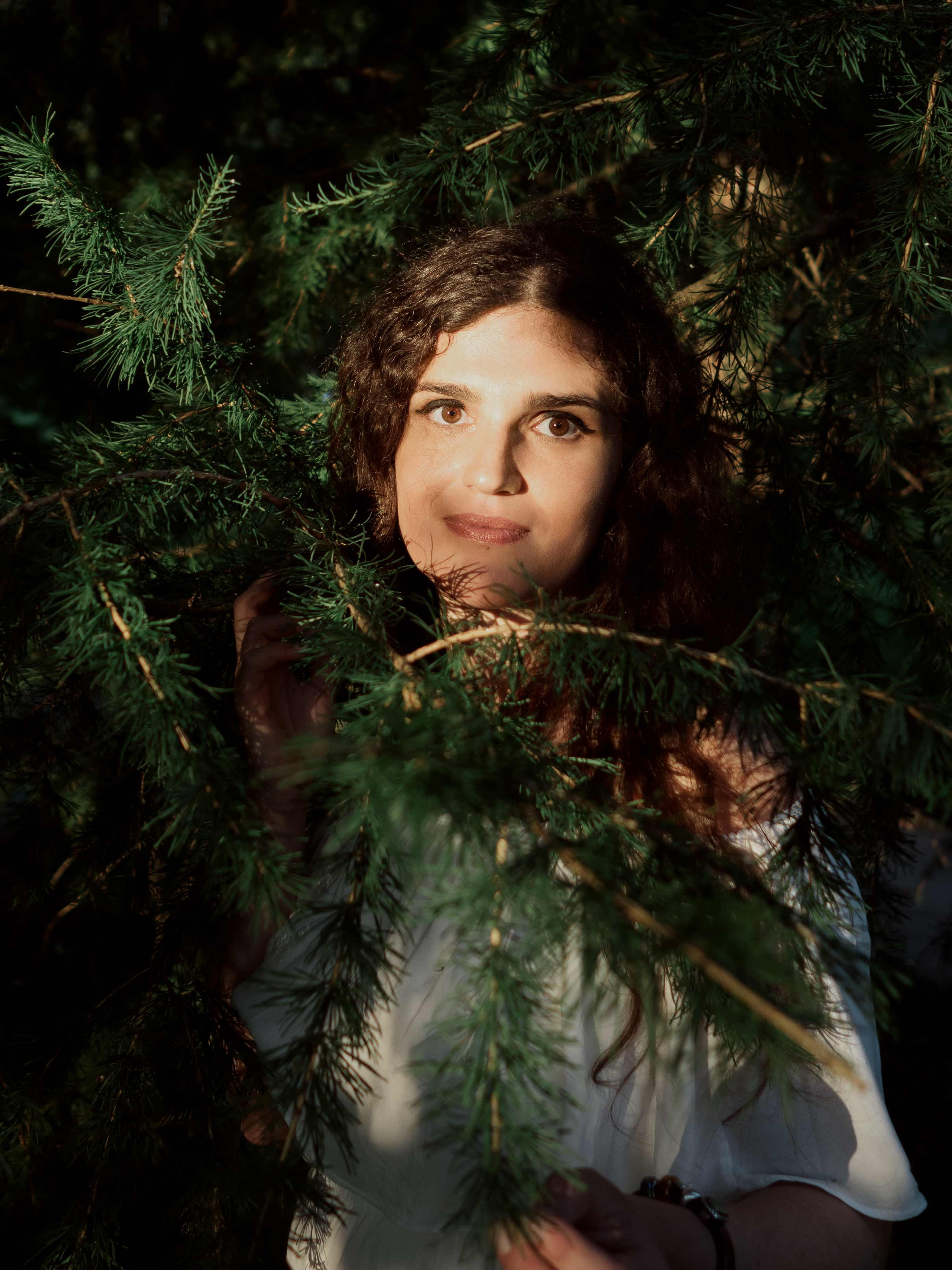 Фотосессия в лесу. Маруся Машкова • Фотограф в Москве