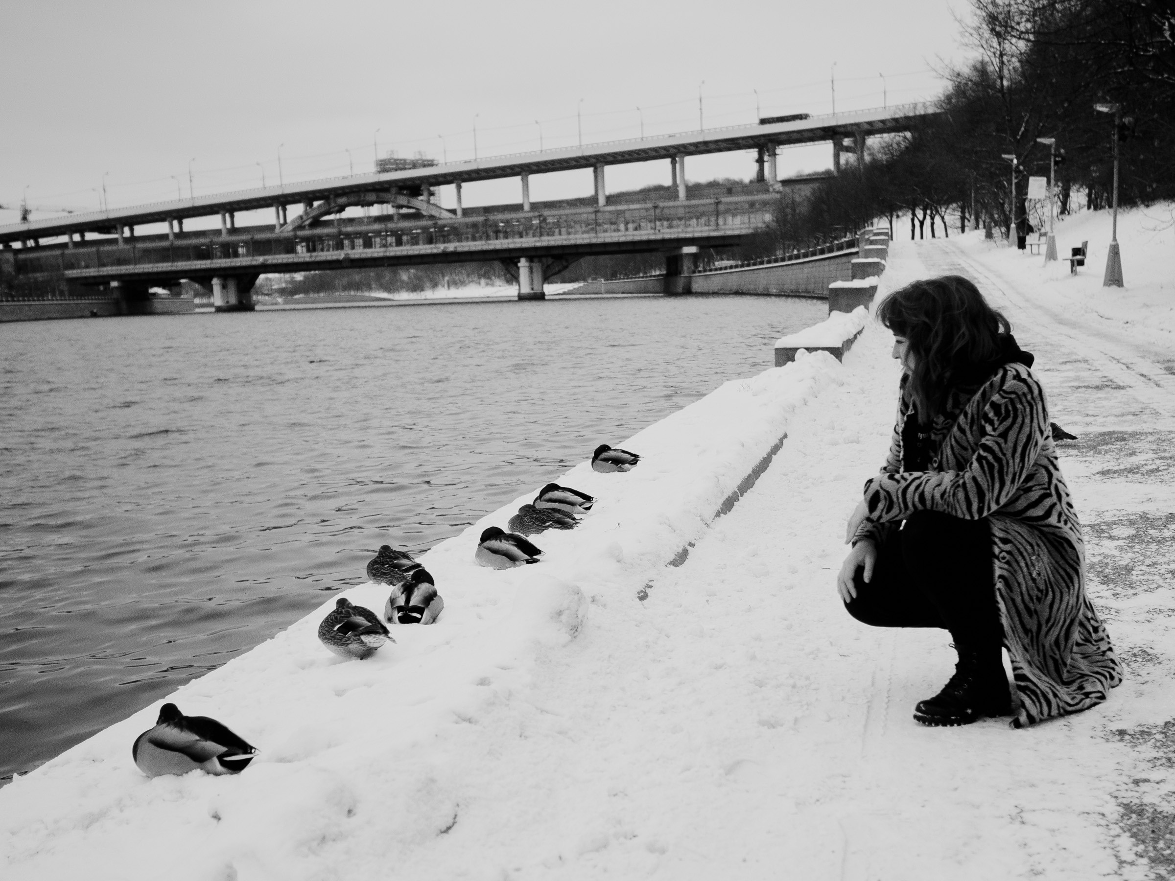 Зимняя фотопрогулка в Москве. Маруся Машкова • Фотограф в Москве