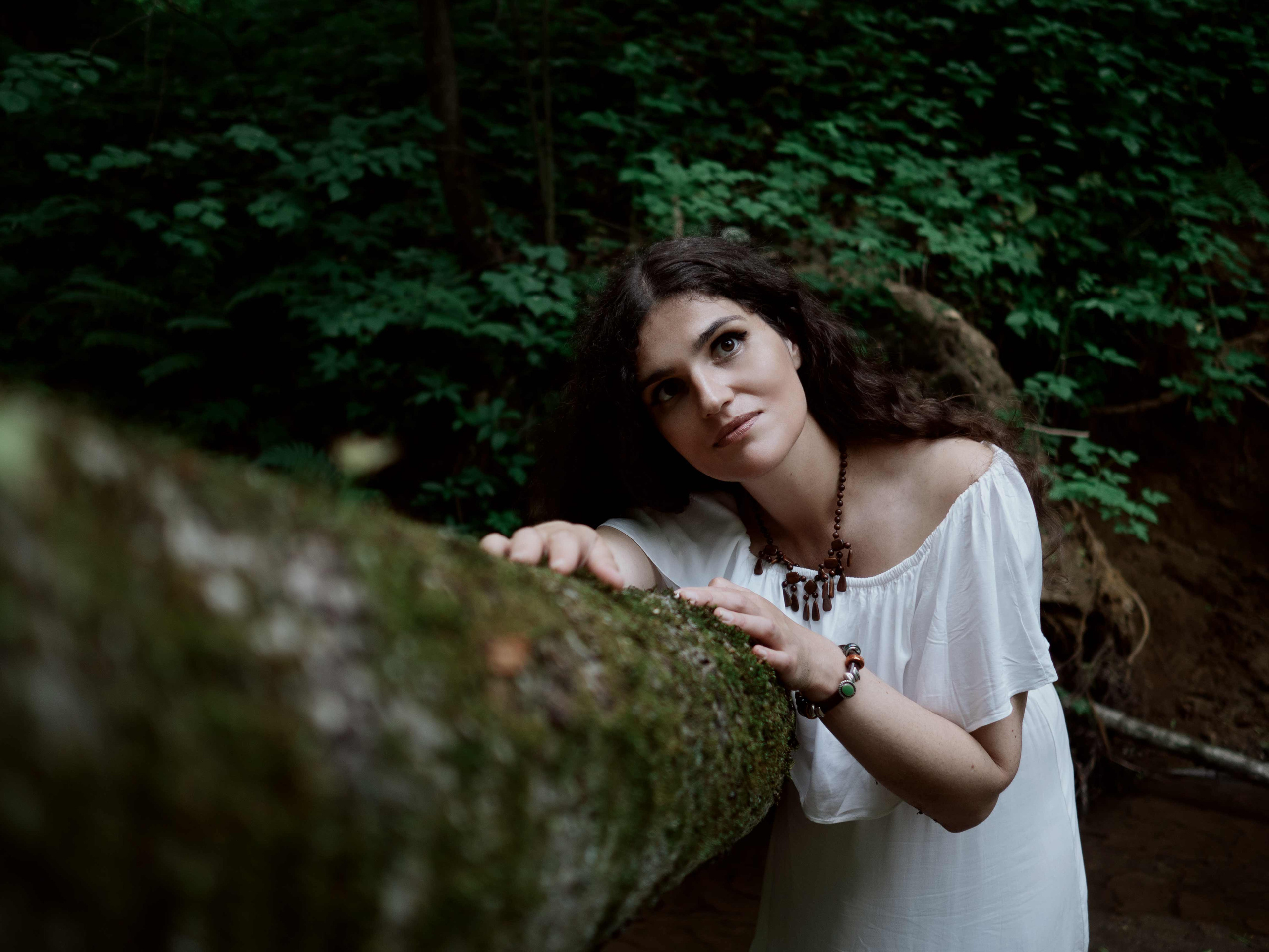 Фотосессия в лесу. Маруся Машкова • Фотограф в Москве
