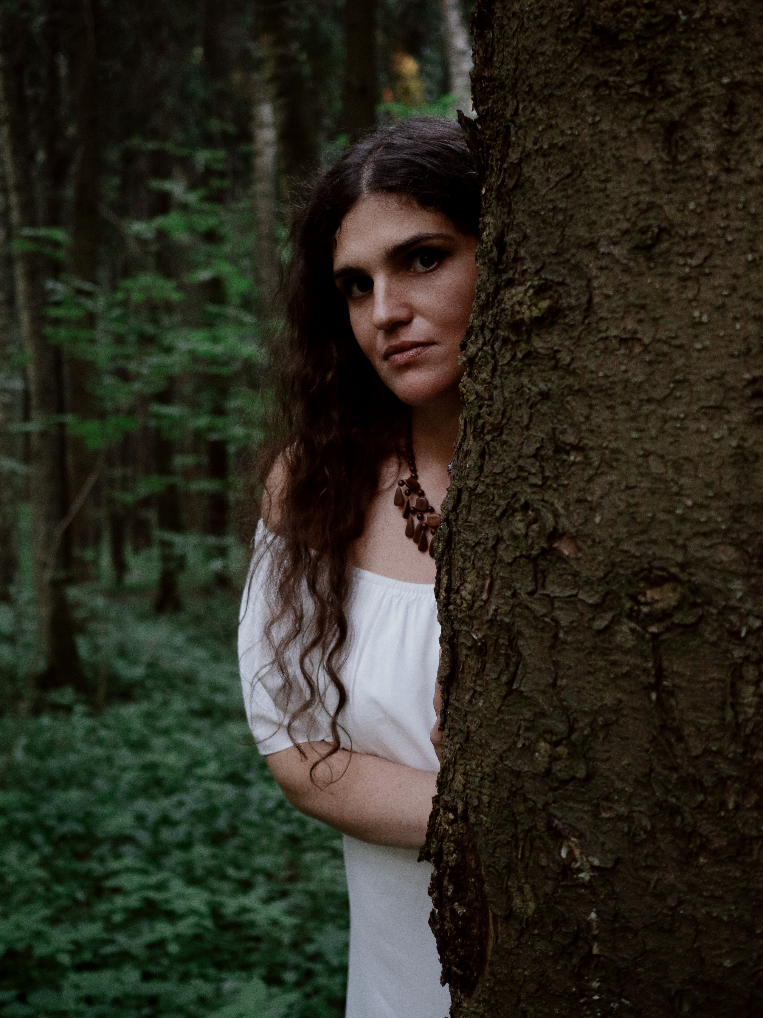 Фотосессия в лесу. Маруся Машкова • Фотограф в Москве