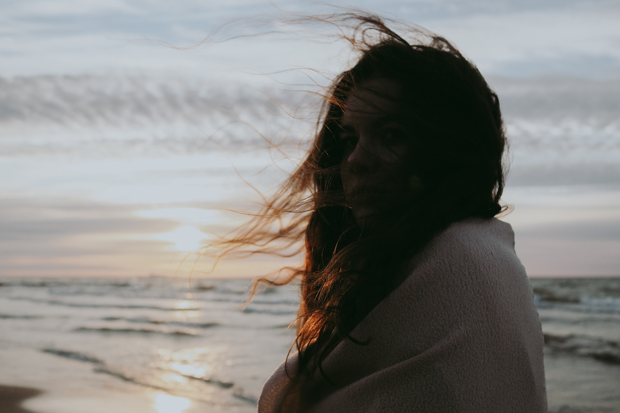 Фотосессия на берегу моря. Маруся Машкова • Фотограф в Москве