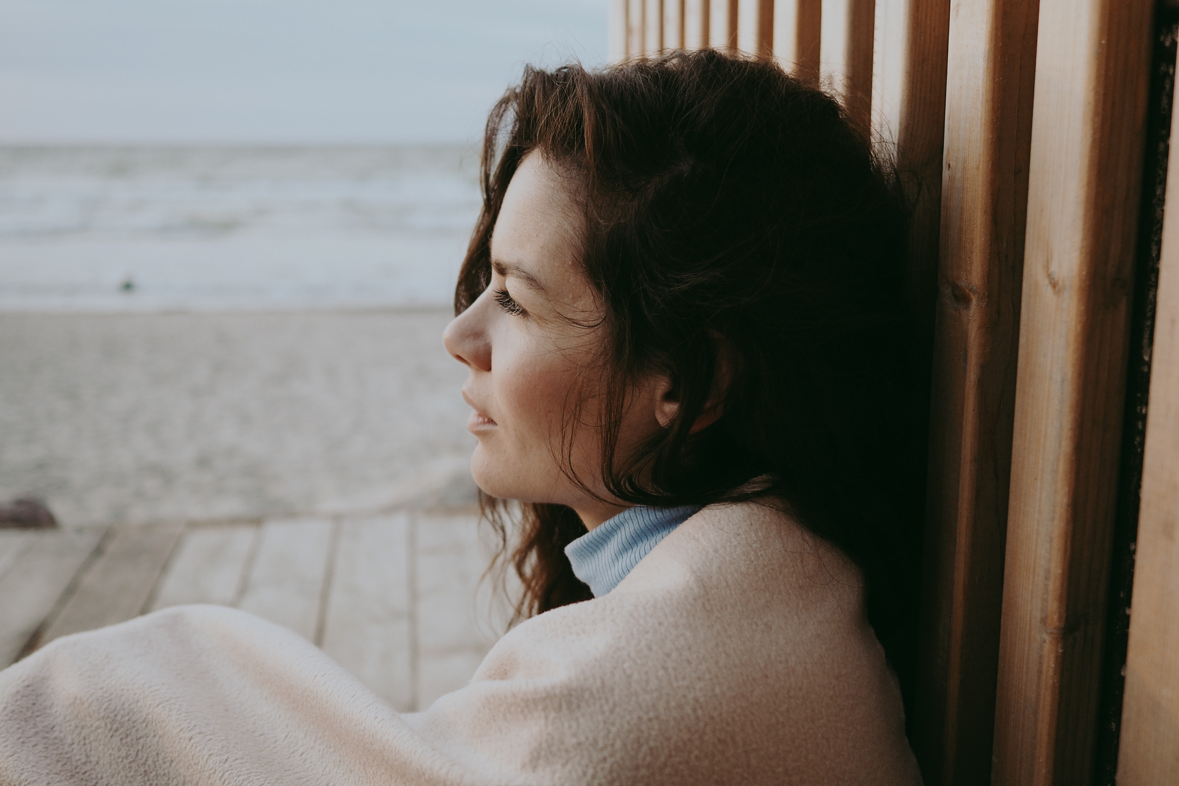 Фотосессия на берегу моря. Маруся Машкова • Фотограф в Москве