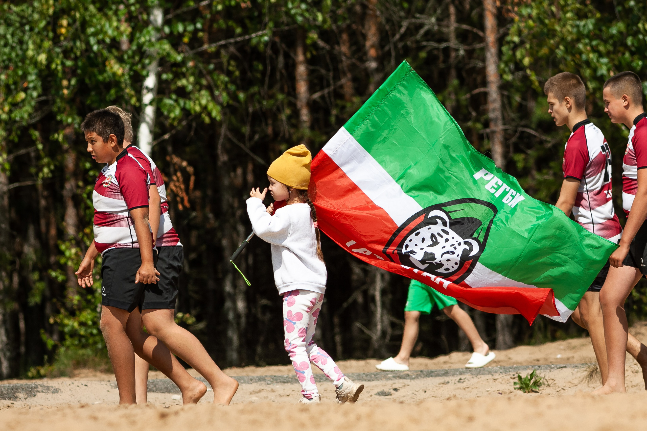«Кубок «Молота» по пляжному Регби. Фотография