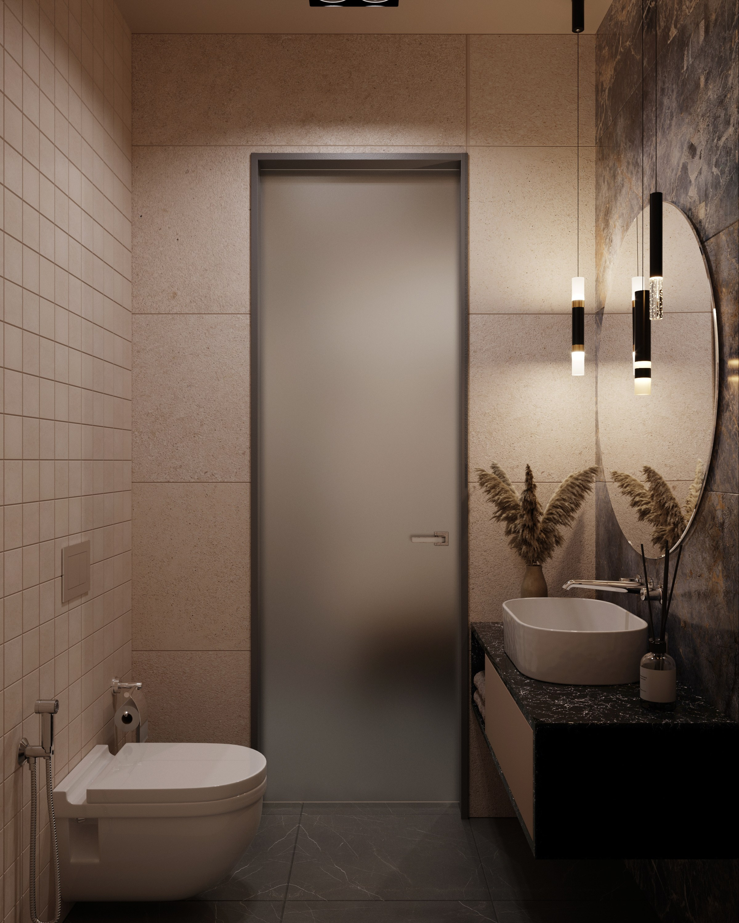 Визуализация сауны 10 m². Заказать 3d визуализацию интерьеров — Дарья Веденёва