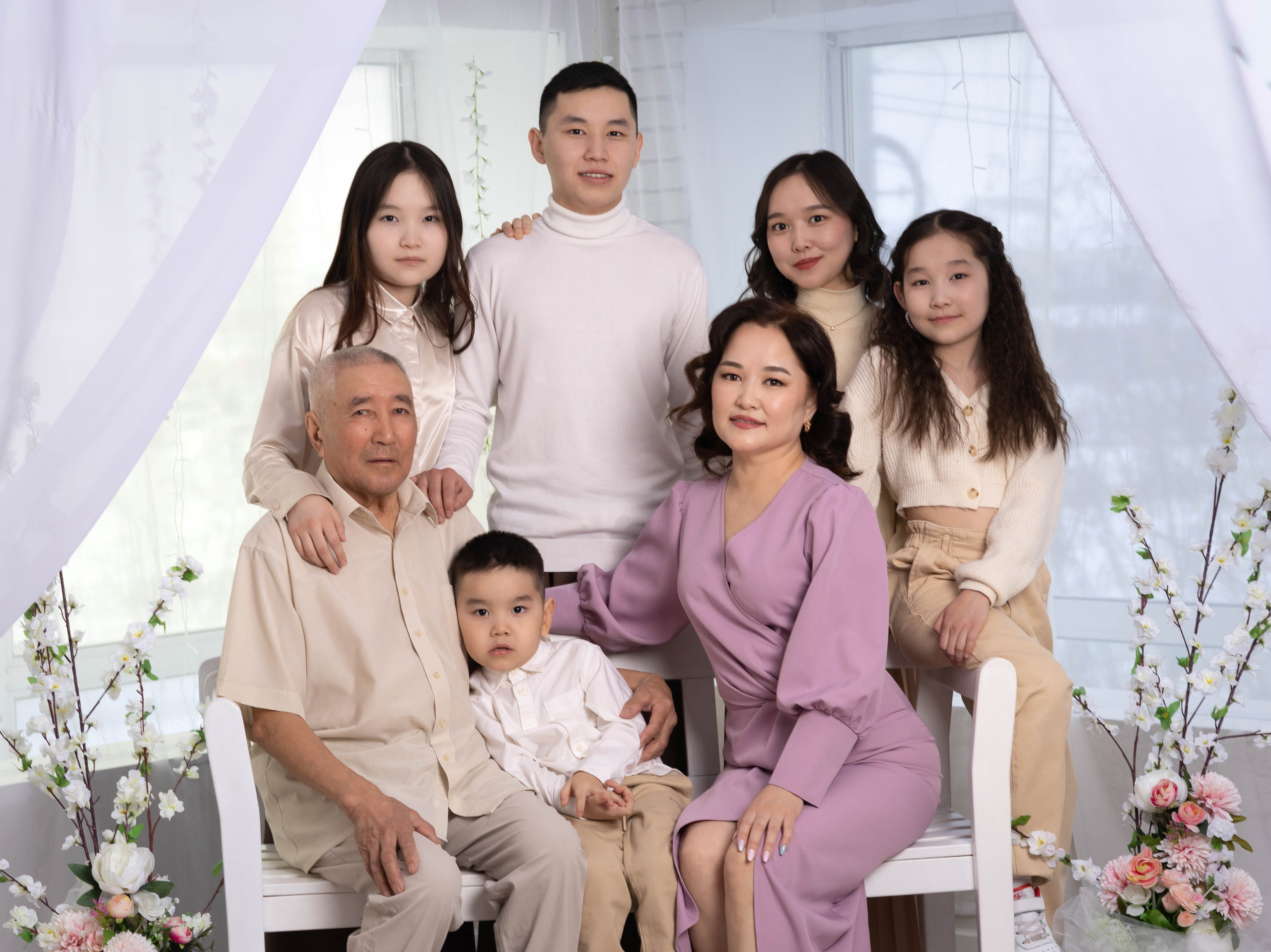 Замечательная семья. Фотограф Якутск Зоя Николаева