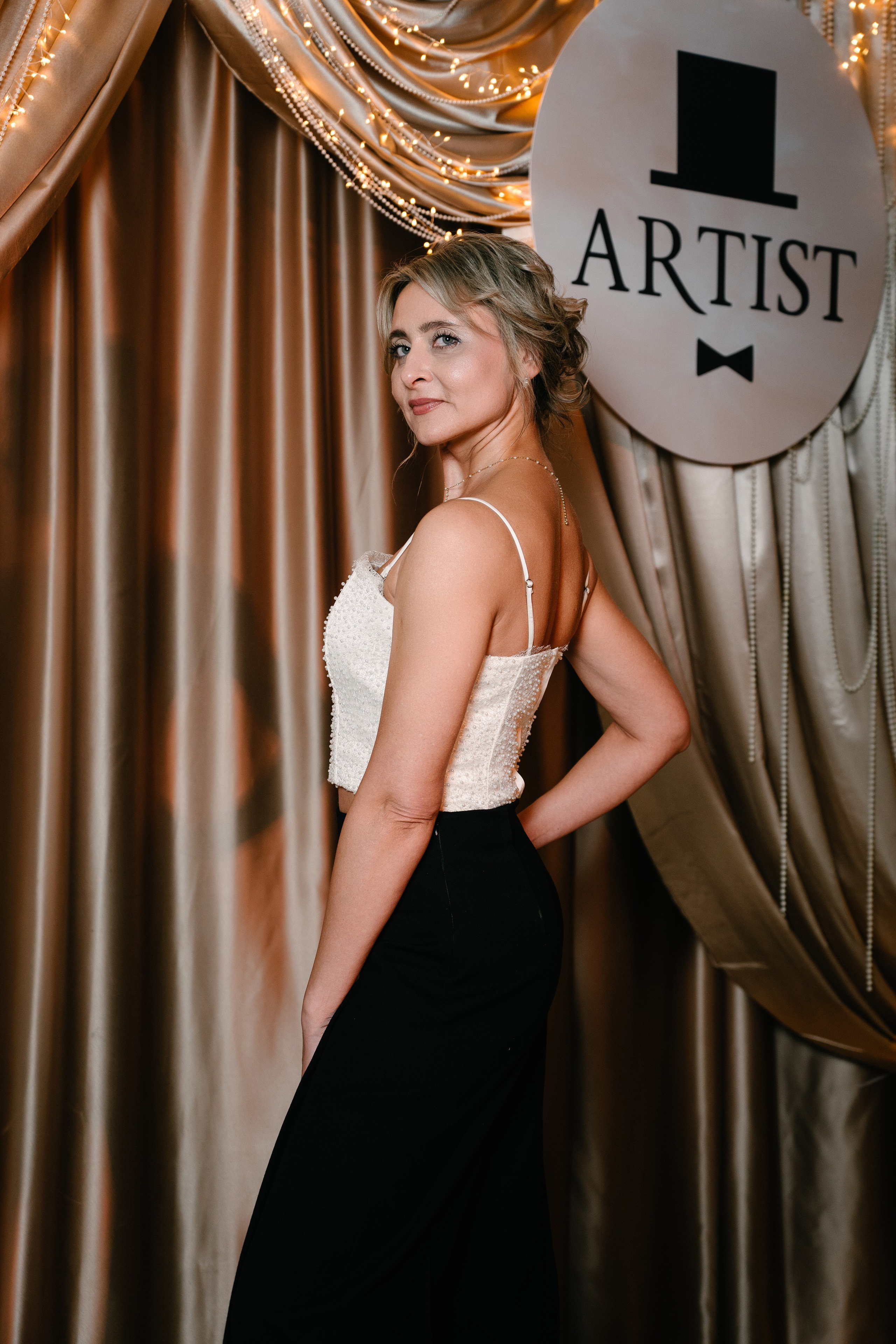 Новогодний вечер в Артисте. Свадебный и семейный фотограф в Воронеже Анастасия Бойко