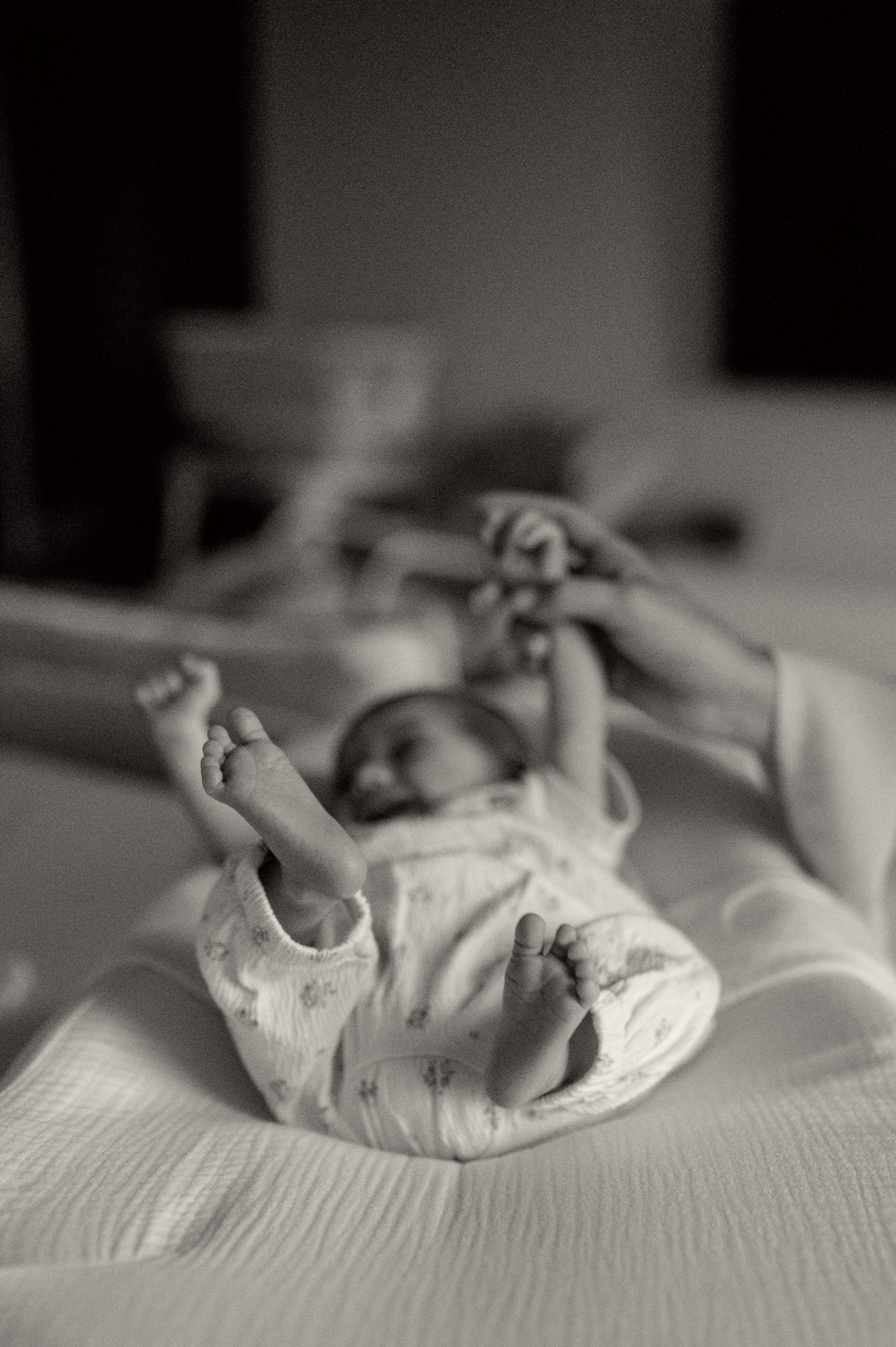 Ньюборн фотосессия в стиле лайфстайл Москва. Семейная фотосессия Бутово Москва фотограф Алина Морщагина