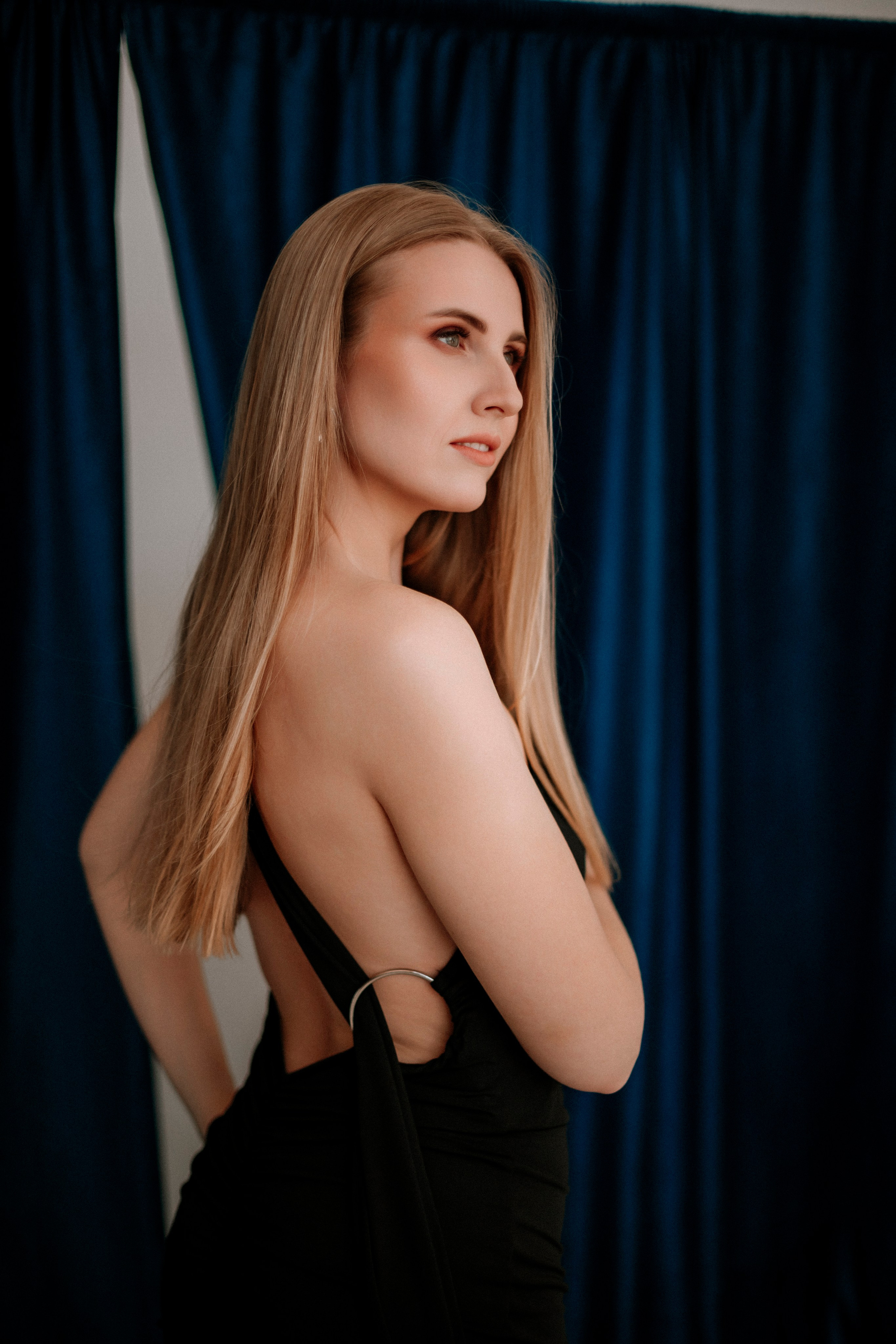 Съемка в тканях, Анастасия. Фотограф Калуга