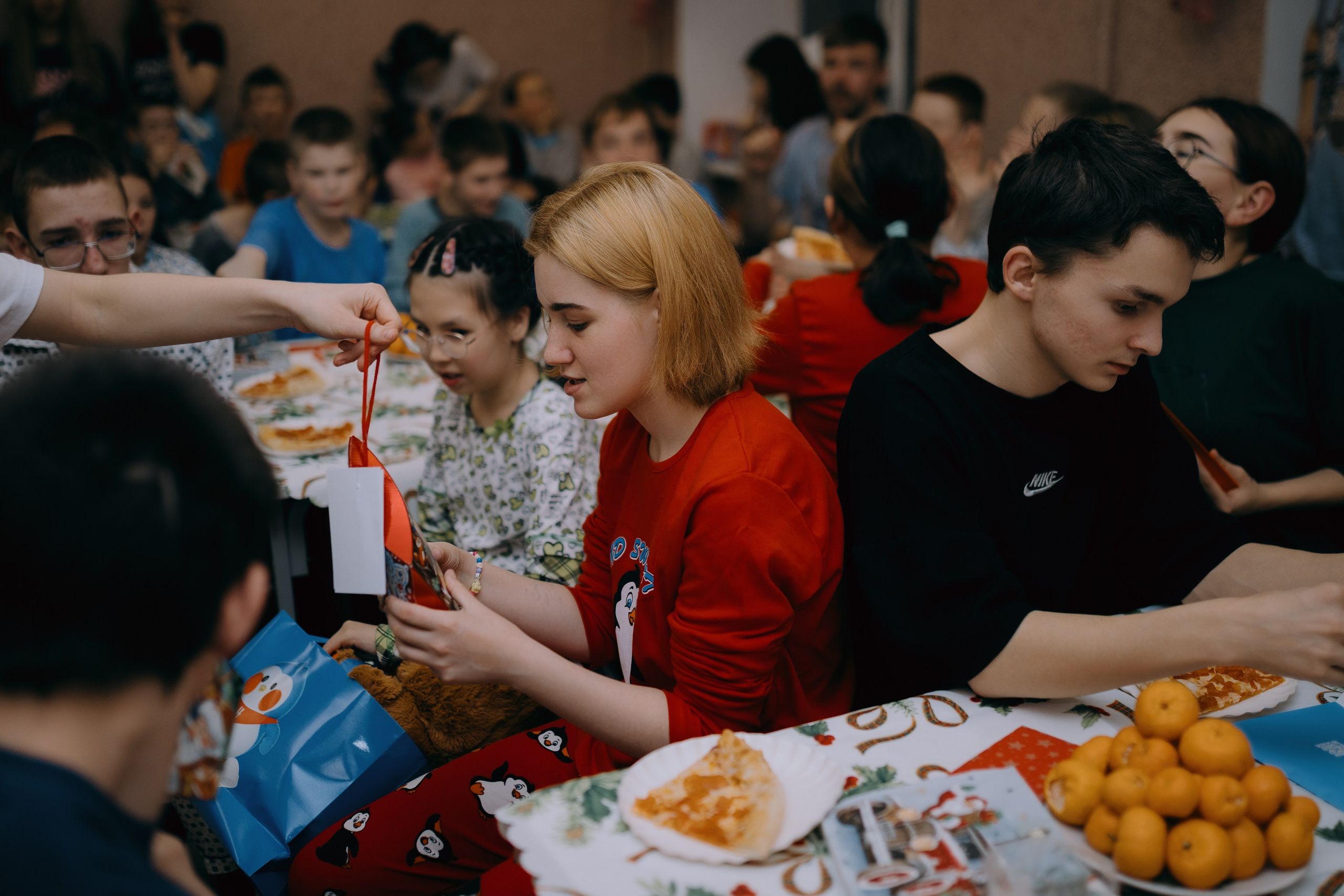 Пижамная вечеринка в школе-интернате № 5 // 27.12.2024. Денис Прохоров Фотограф в г. Магнитогорск