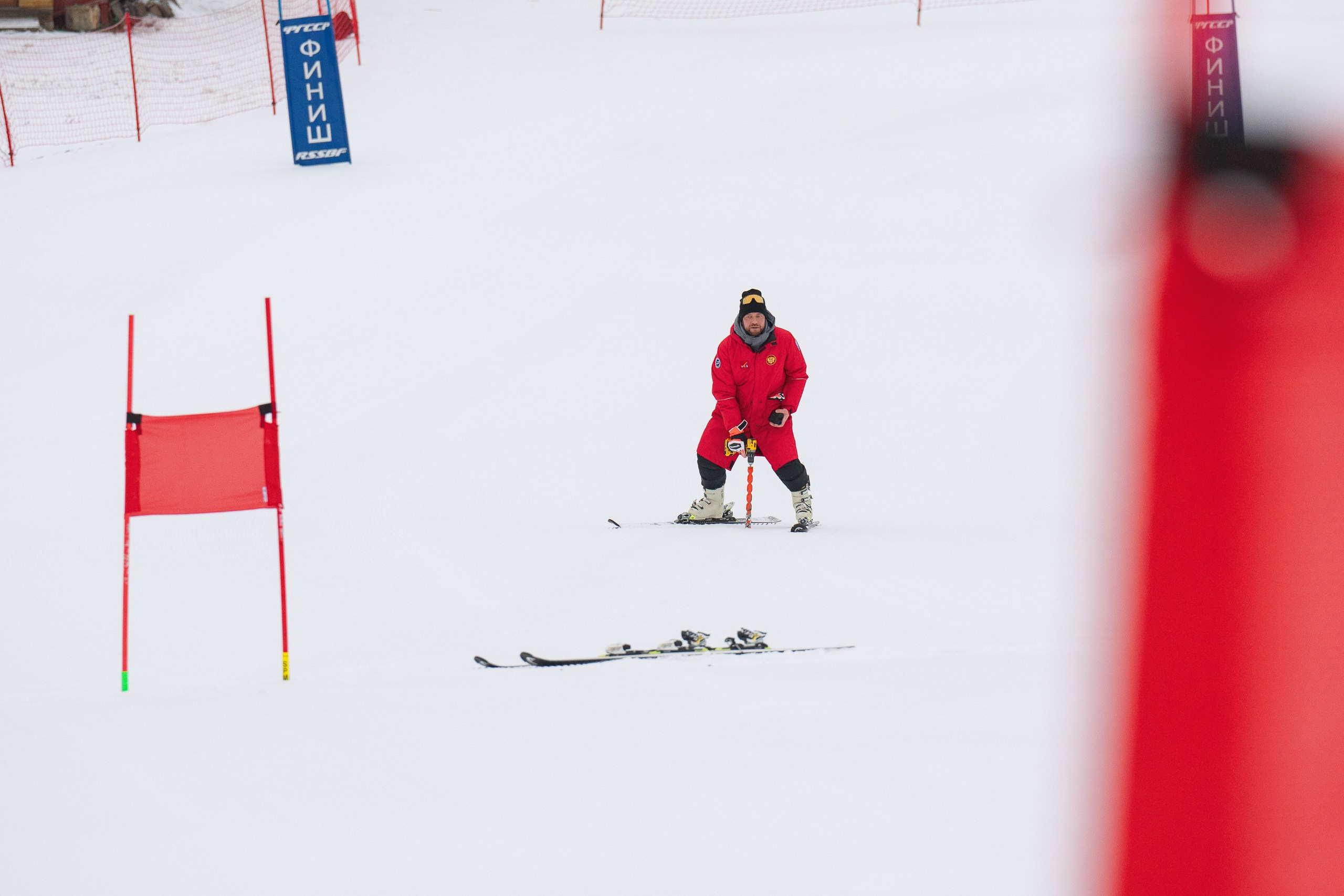 Горные лыжи. Первенство Центрального Федерального Округа. GS U16 Шуколово. Фотограф Студитский Евгений