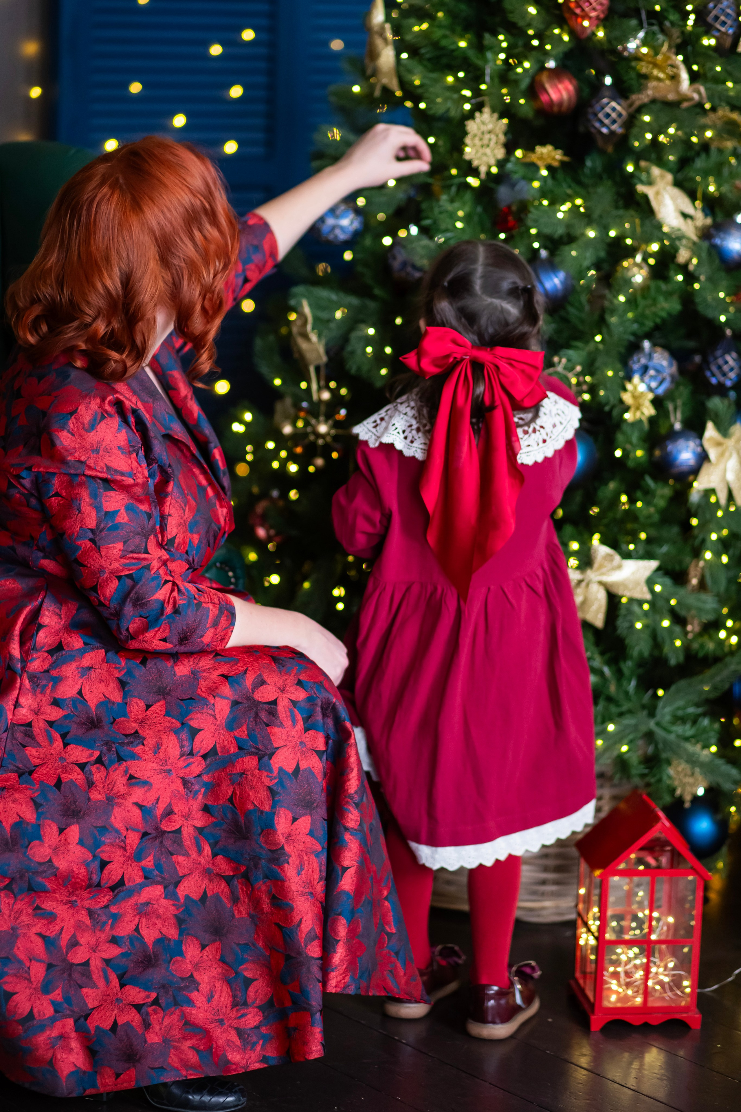 Семейная новогодняя фотосессия. Семейный и детский фотограф в Москве и МО — Александра