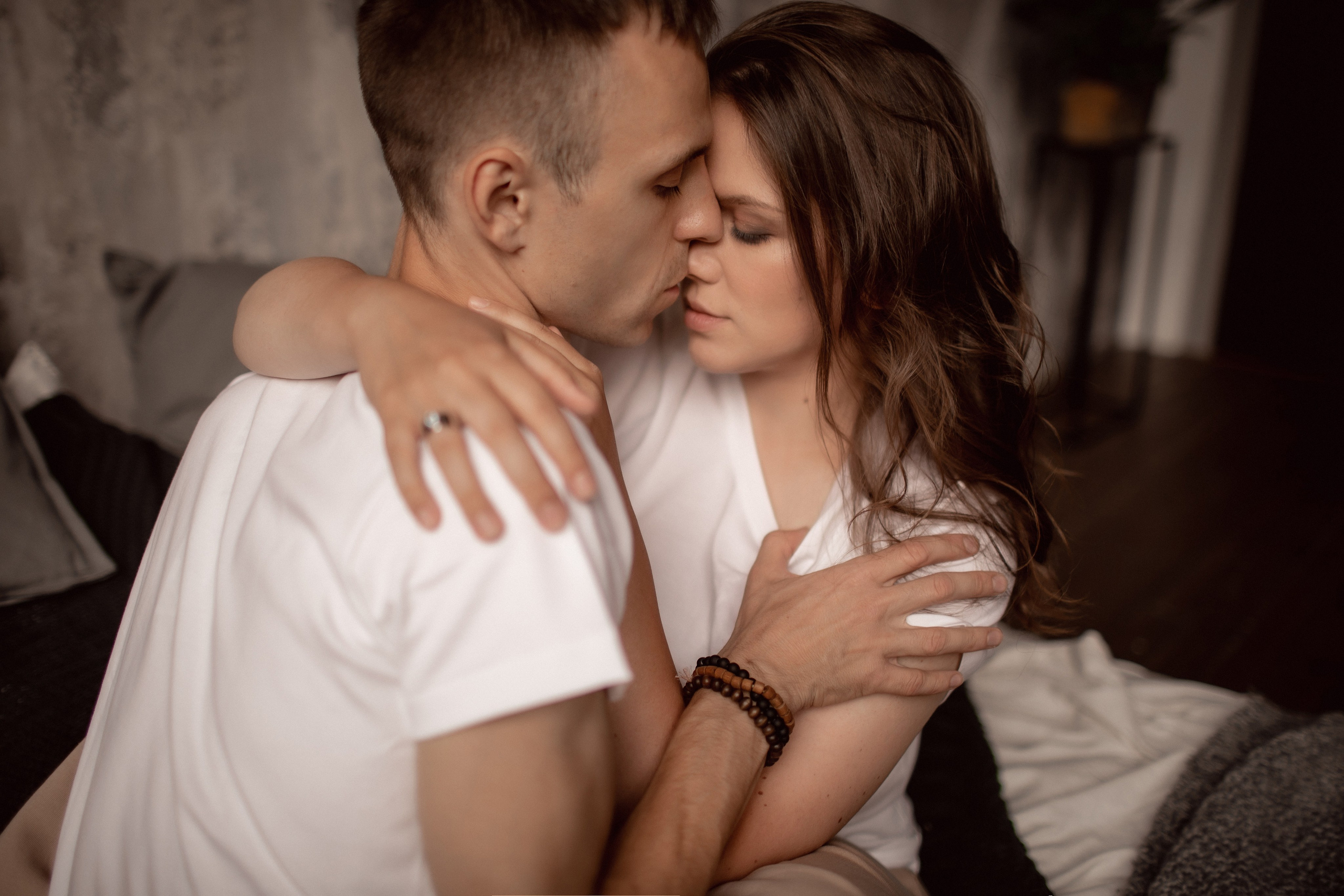 Валерия и Геннадий с крошкой. Семейный фотограф в Москве