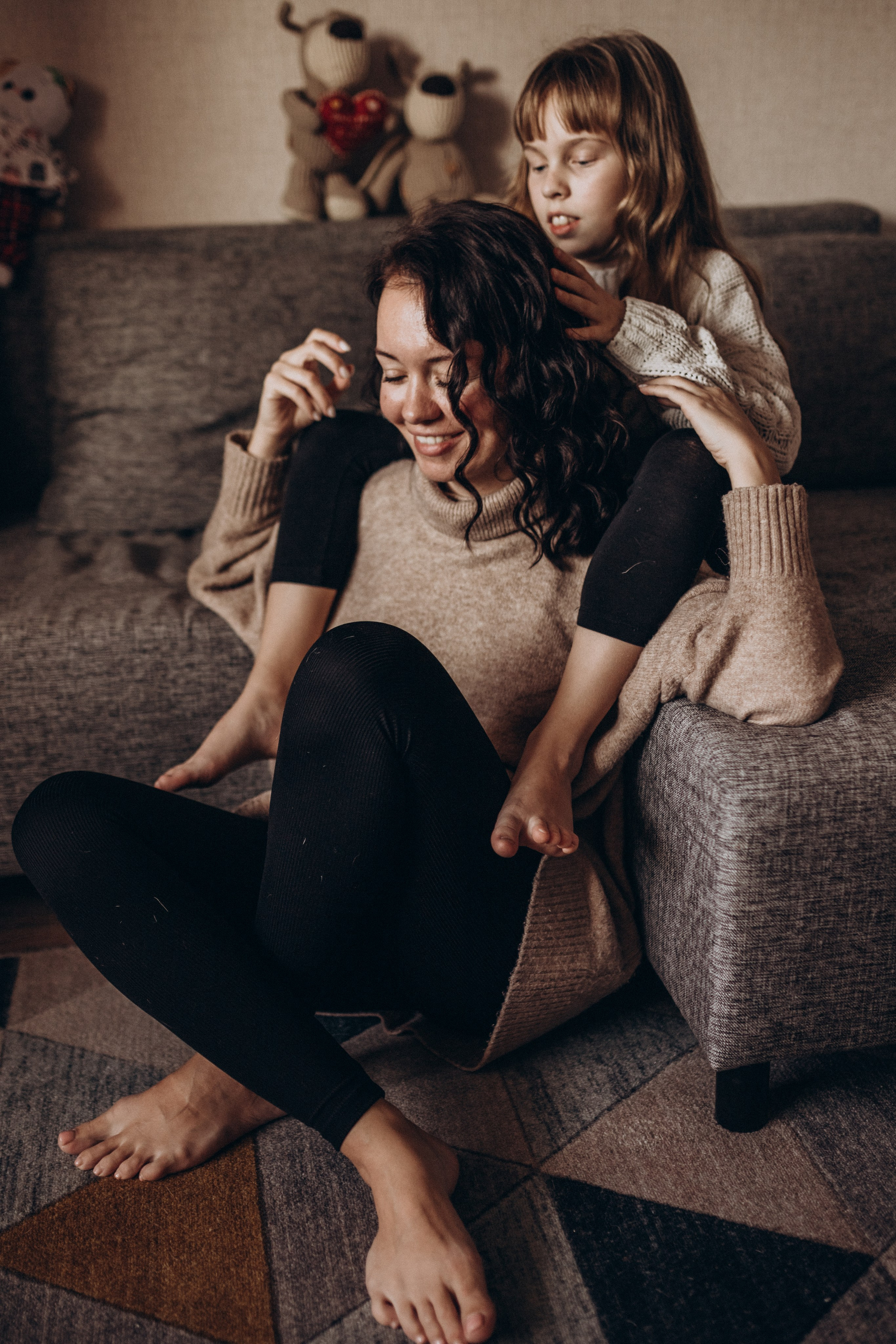 Маша и Алена. Семейный фотограф lifestyle в Новосибирске Елена Шпилевая