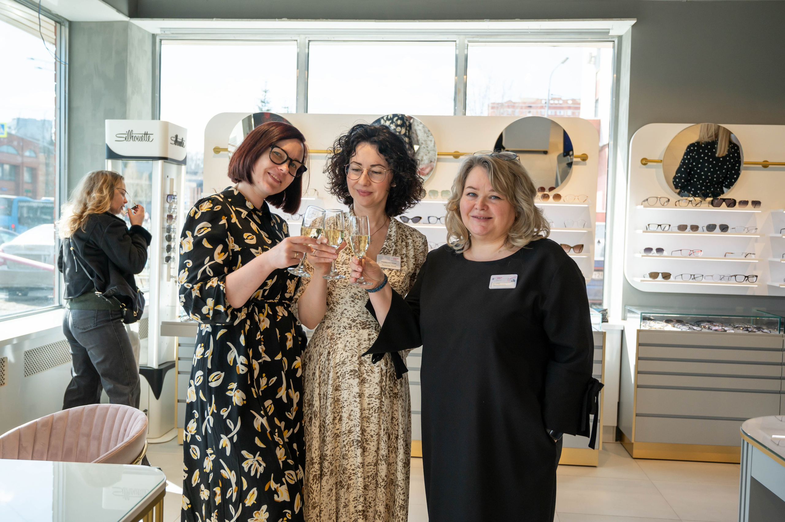 Съёмка открытия оптики